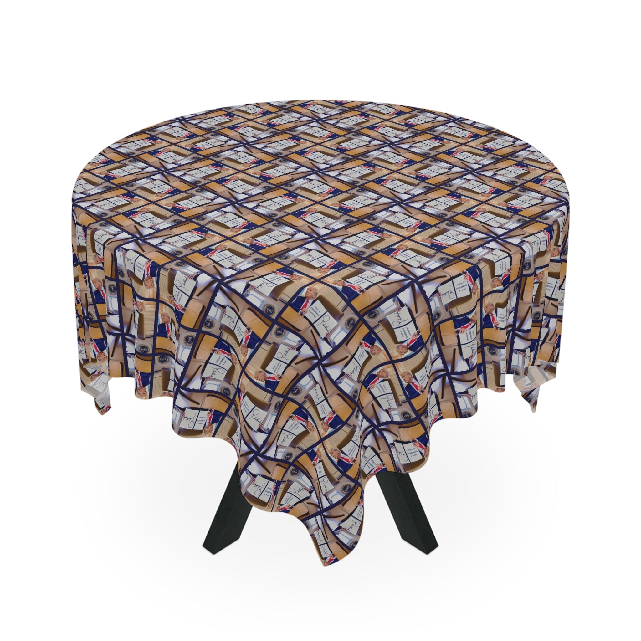 Trump Happy Birthday Tablecloth for Parties - Decor, Dining, Table Decor - EpiAl's Shop