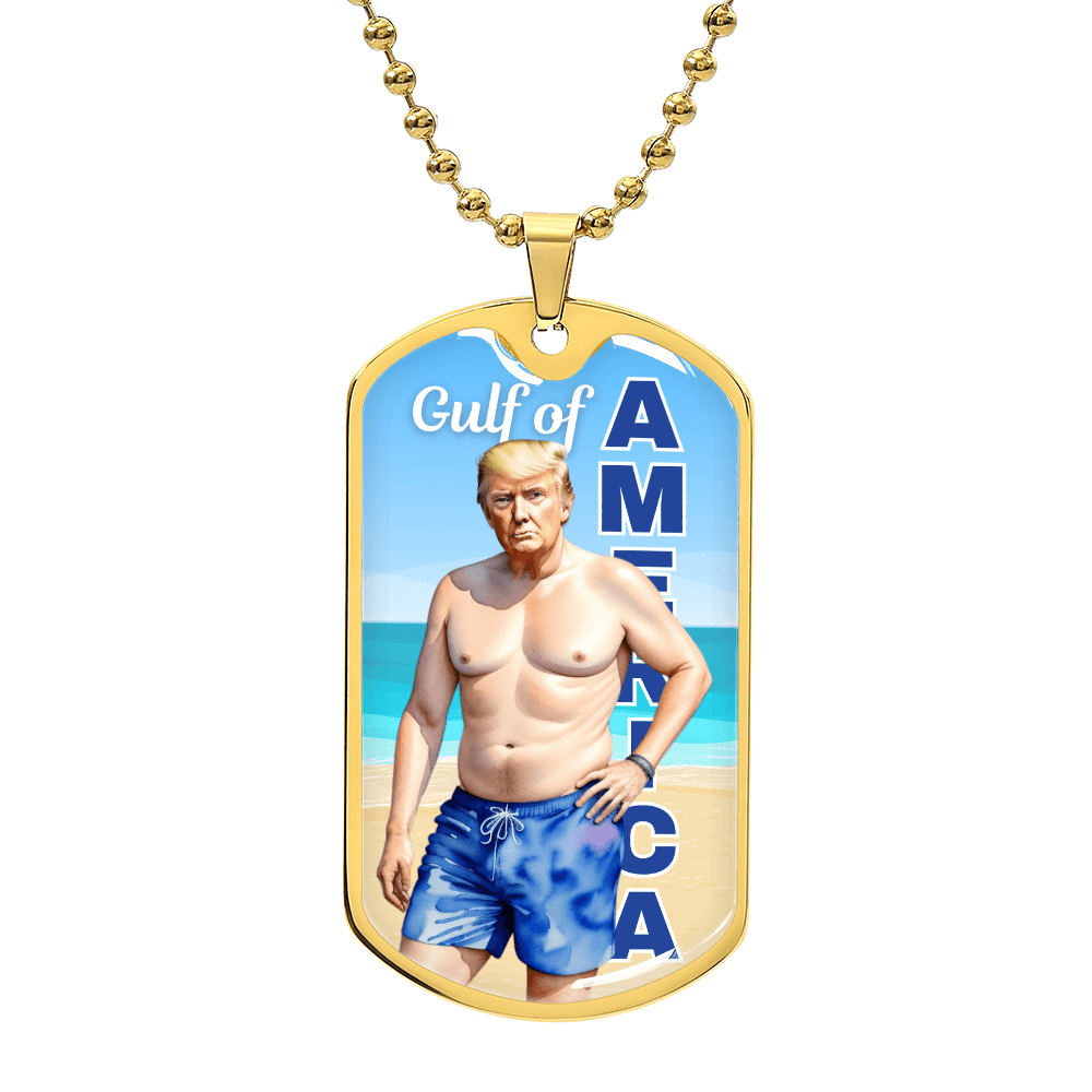 Trump in the Gulf Necklace - Jewelry, Necklaces - EpiAl's Shop