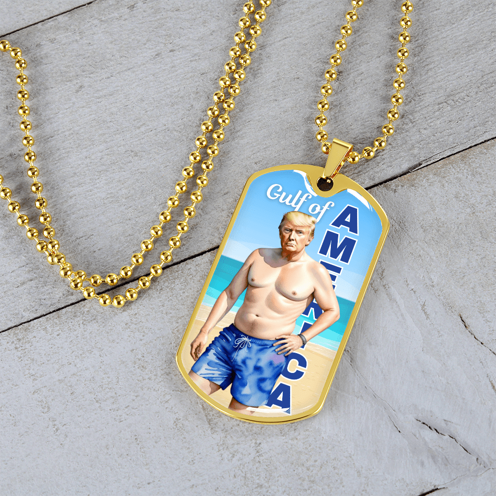 Trump in the Gulf Necklace - Jewelry, Necklaces - EpiAl's Shop