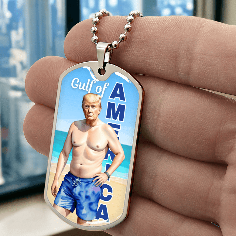 Trump in the Gulf Necklace - Jewelry, Necklaces - EpiAl's Shop