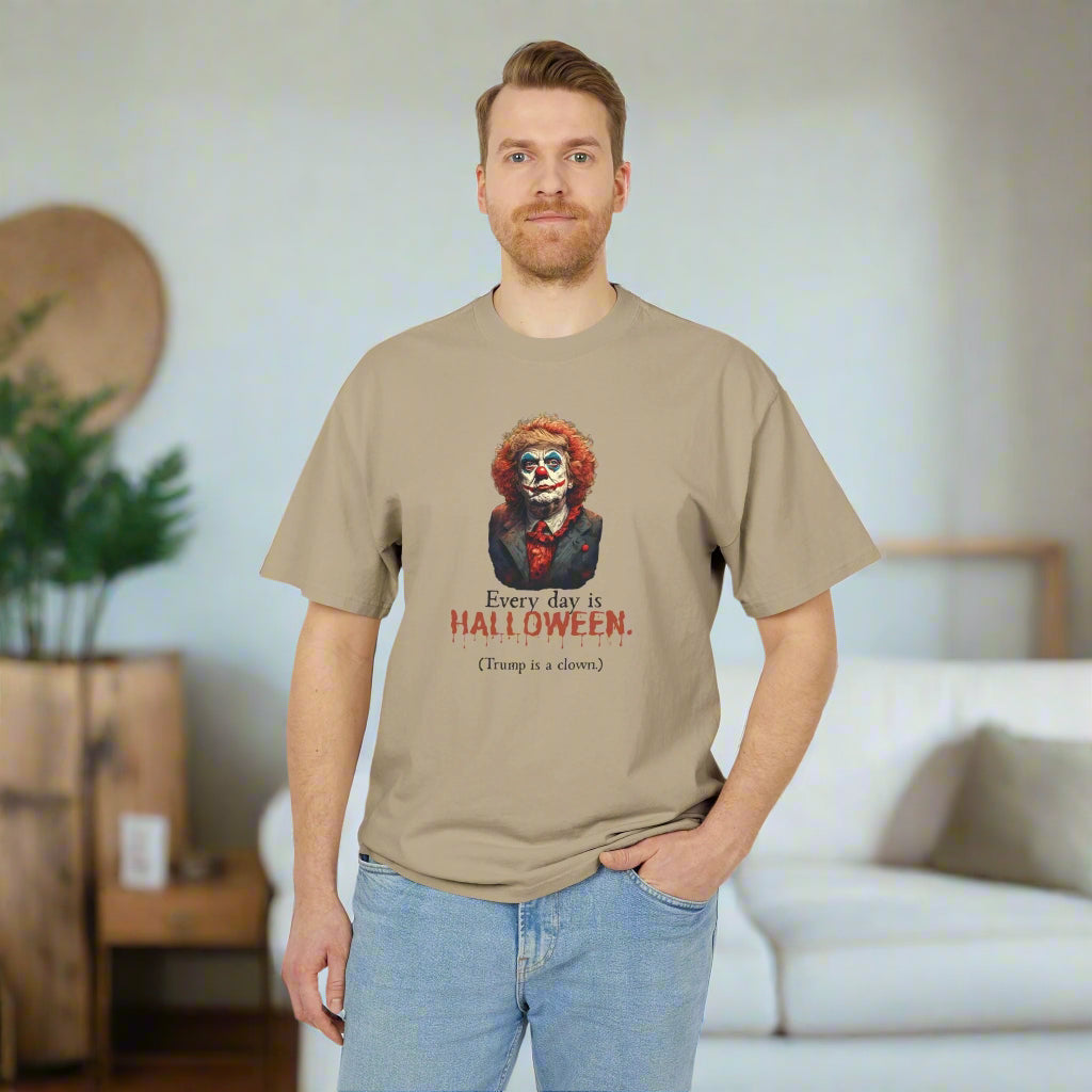 Trump is a Clown Halloween Unisex Faded Tee - Clothing, T-shirts - EpiAl's Shop