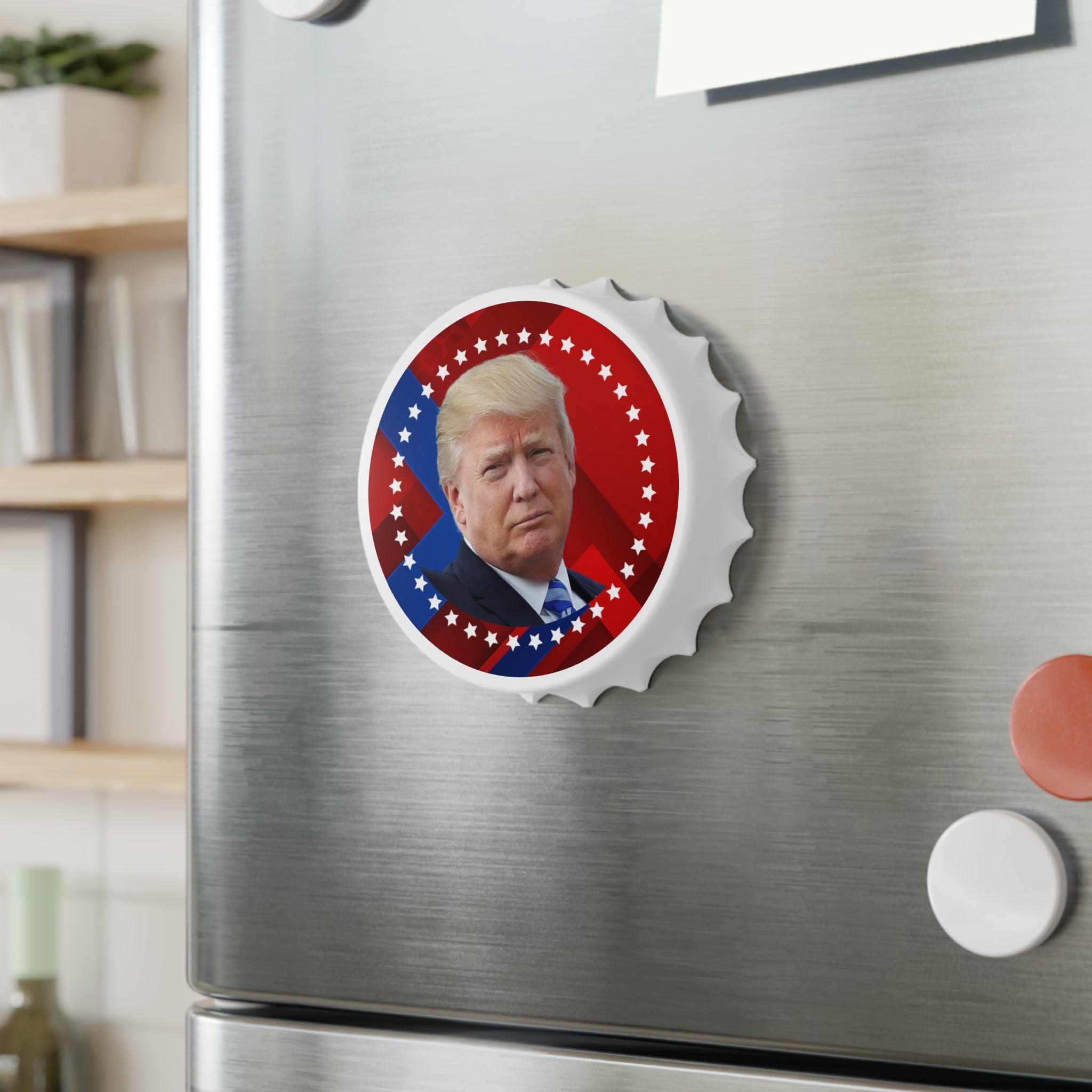 Trump Lover Magnetic Bottle Opener - Decor, Kitchen, Magnets - EpiAl's Shop