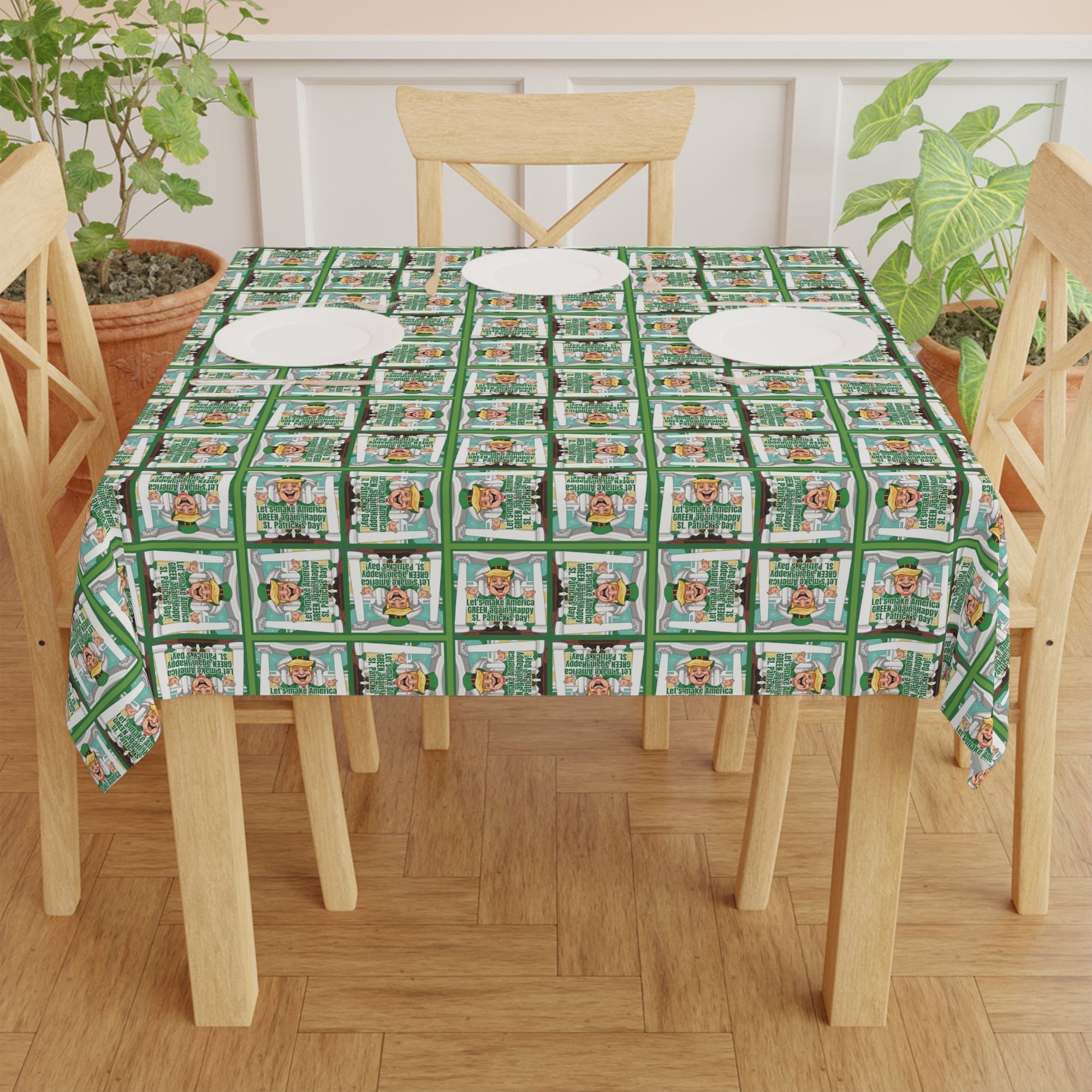 Trump Make America Green Again Tablecloth - Decor, Dining, Table Decor - EpiAl's Shop