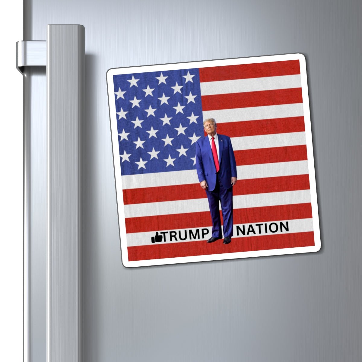 Trump Nation Patriotic Magnet - Decor, Kitchen, Magnets - EpiAl's Shop