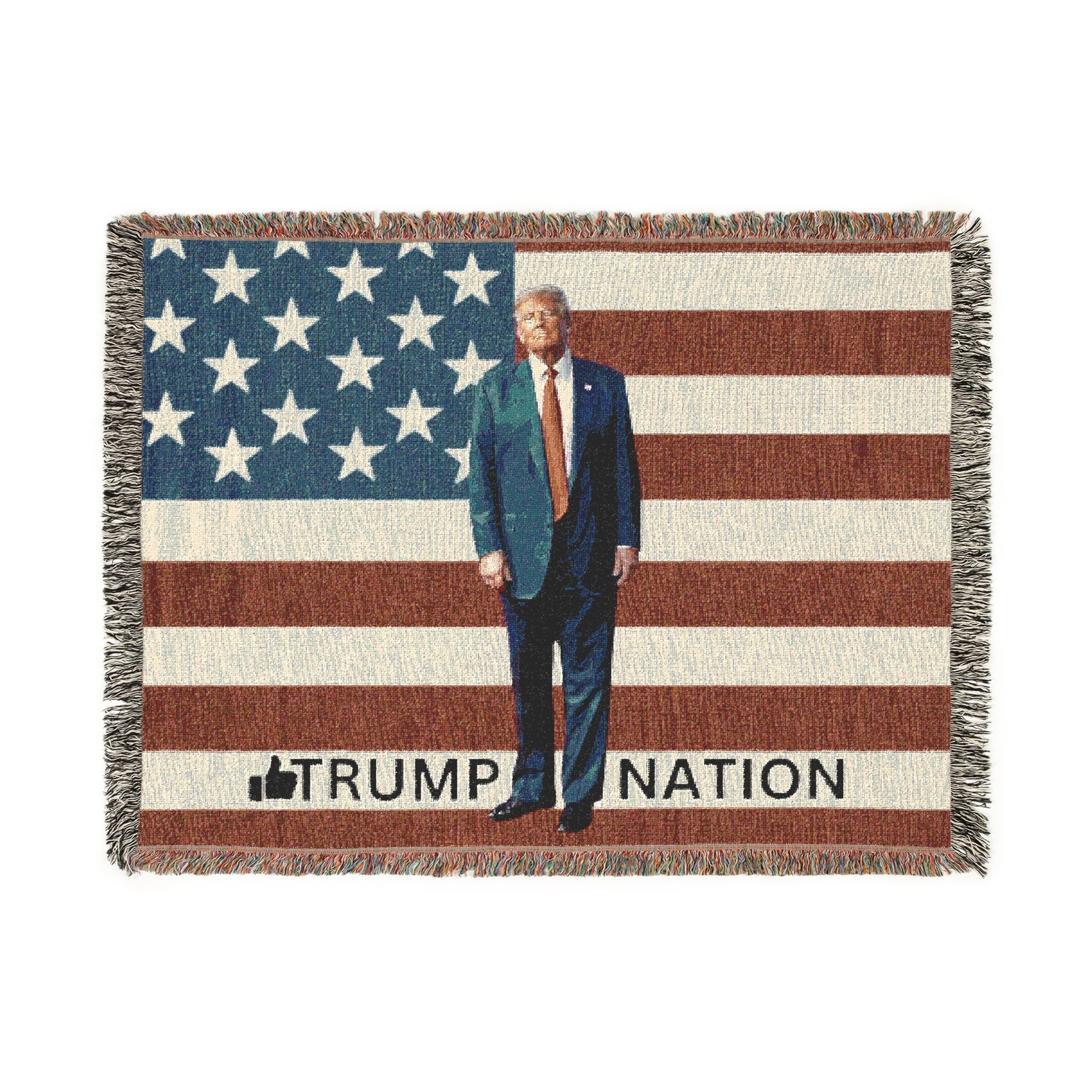 Trump Nation Woven Blanket - Decor, Blankets & Comforters - EpiAl's Shop