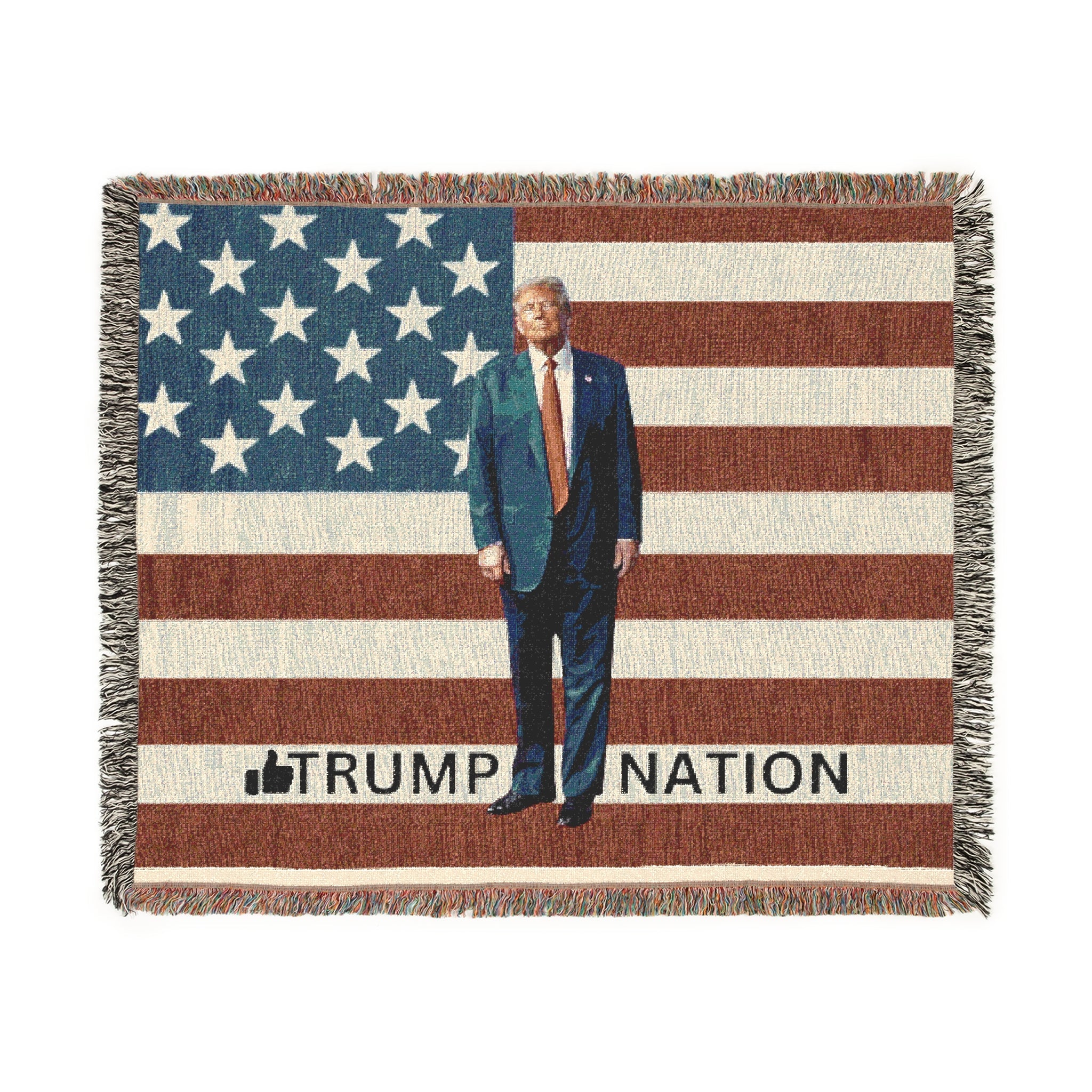 Trump Nation Woven Blanket - Decor, Blankets & Comforters - EpiAl's Shop