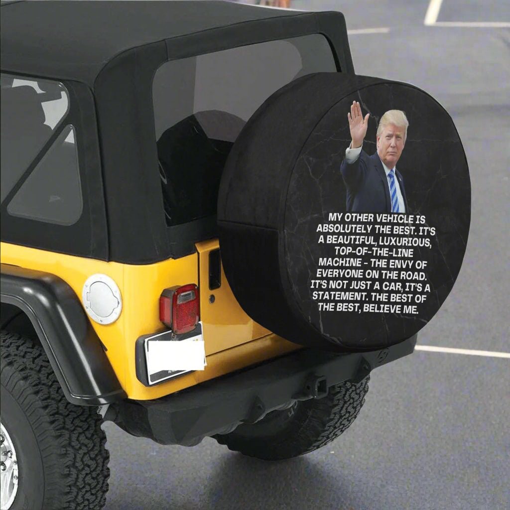 Trump Other Vehicle Spare Tire Cover (Large)(17") - Accessories, Auto, Spare Tire Covers - EpiAl's Shop