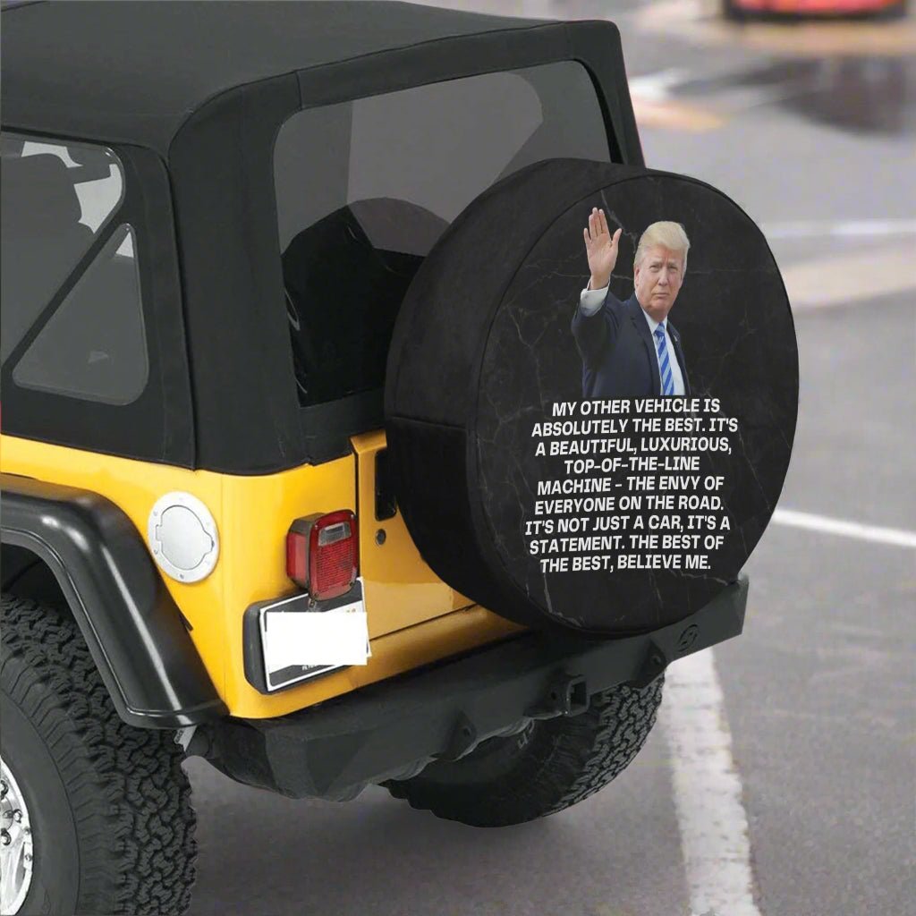 Trump Other Vehicle Spare Tire Cover (Medium)(16") - Accessories, Auto, Spare Tire Covers - EpiAl's Shop