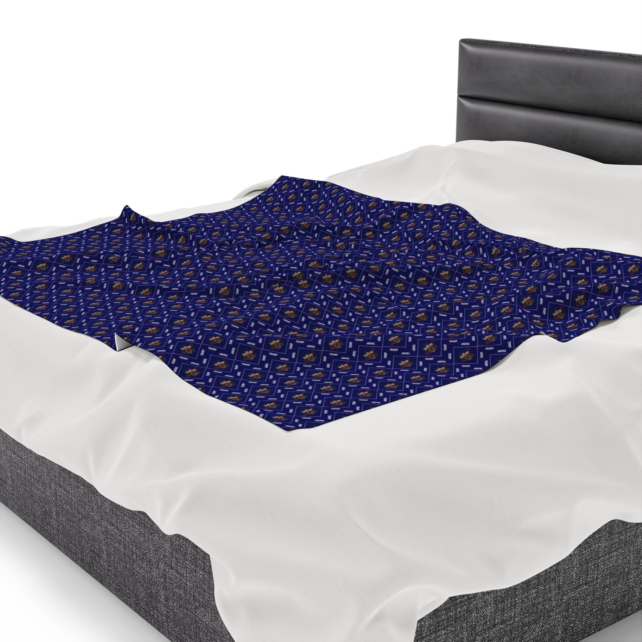 Trump Pattern Velveteen Plush Blanket - Decor, Blankets & Comforters - EpiAl's Shop