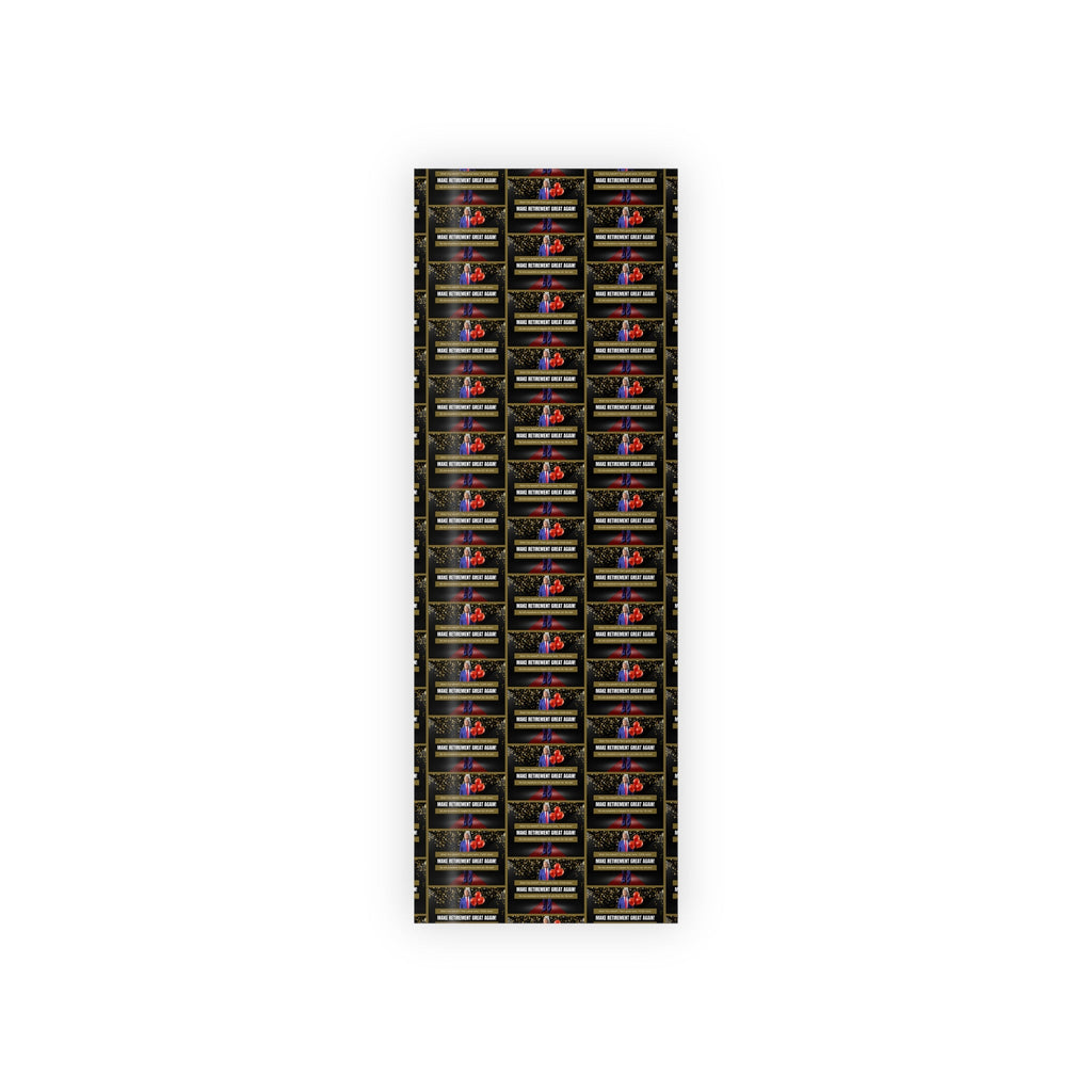 Trump Retirement Best Wishes Gift Wrapping Paper Rolls, 1pc - Paper Products, Gift Wrapping Paper - EpiAl's Shop