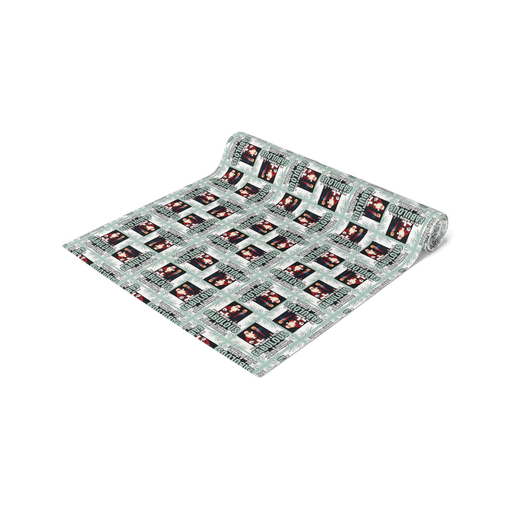 Trump Santa Fabulous List Christmas Table Runner - Decor, Dining, Table Decor - EpiAl's Shop