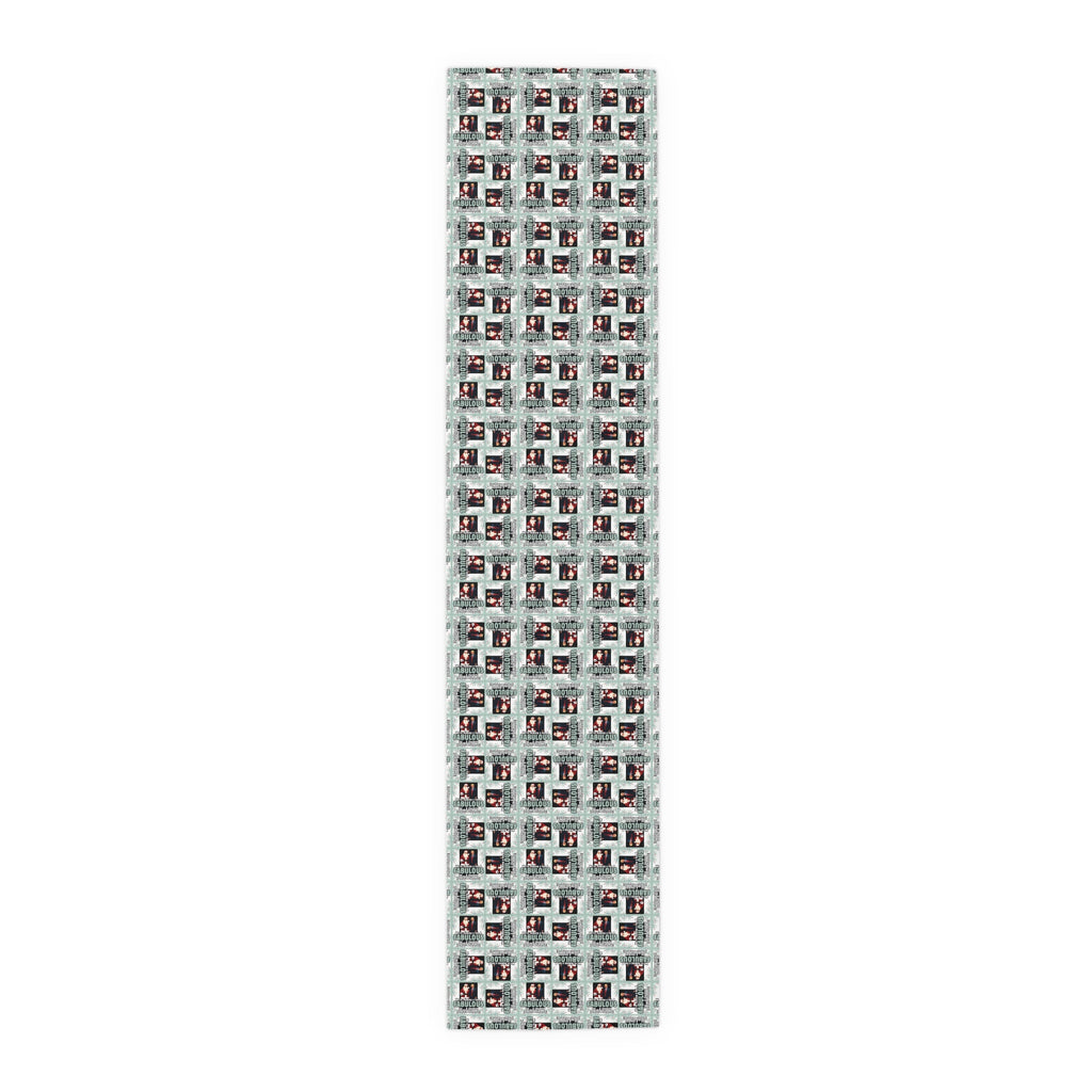Trump Santa Fabulous List Christmas Table Runner - Decor, Dining, Table Decor - EpiAl's Shop