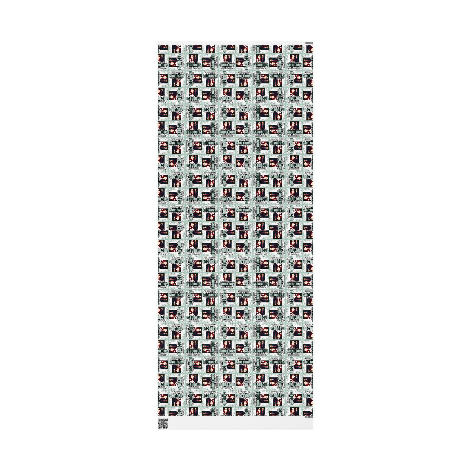 Trump Santa Fabulous List Wrapping Paper Roll - Paper Products, Gift Wrapping Paper - EpiAl's Shop