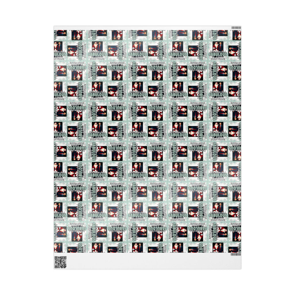 Trump Santa Fabulous List Wrapping Paper Roll - Paper Products, Gift Wrapping Paper - EpiAl's Shop