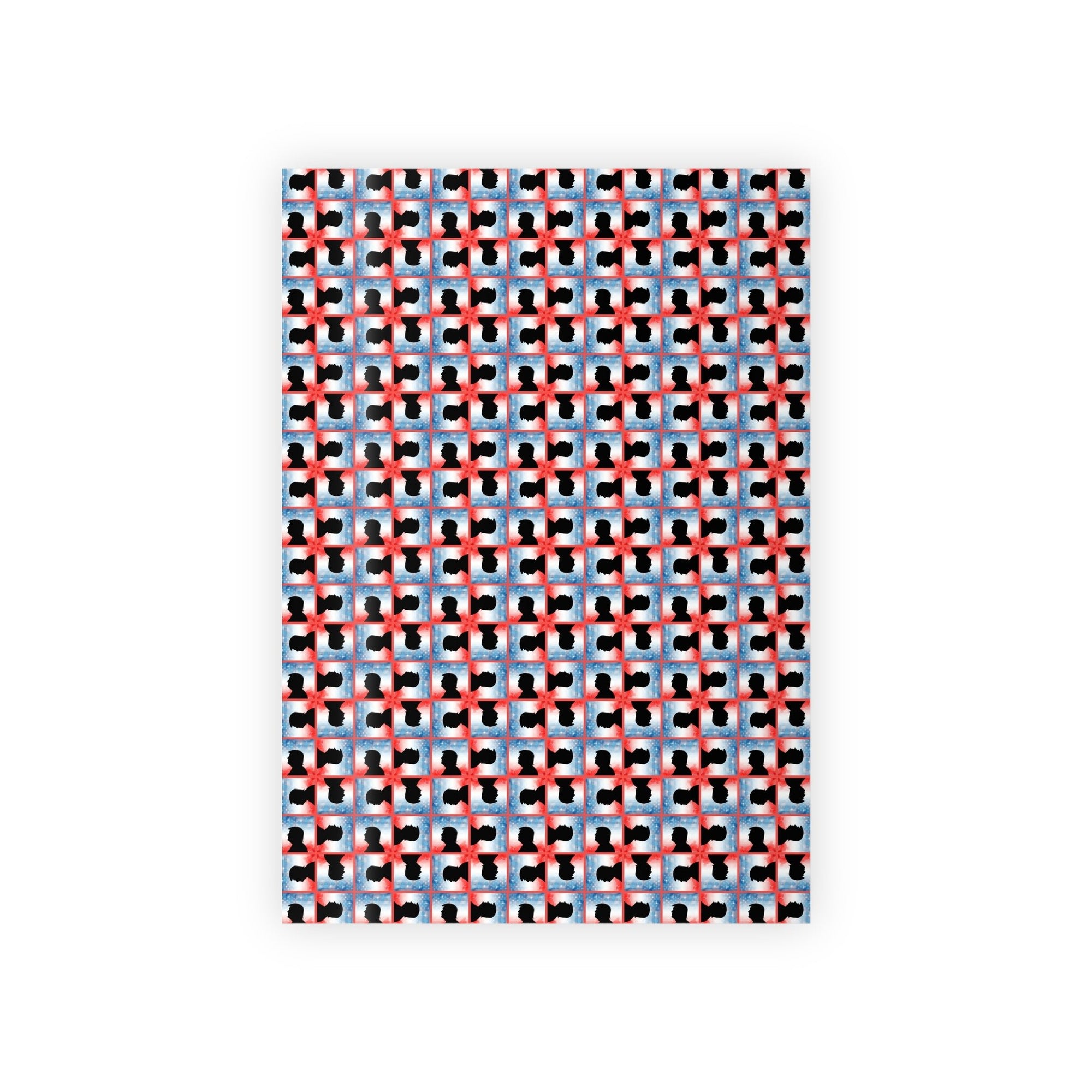 Trump Silhouette Gift Wrapping Paper Roll for All Occasions - Paper Products, Gift Wrapping Paper - EpiAl's Shop