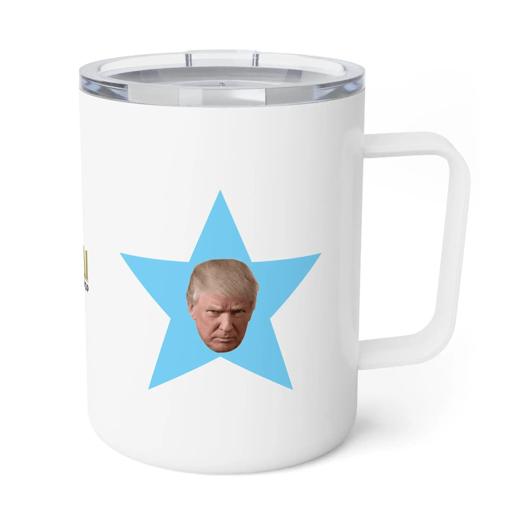 Trump Star Insulated Coffee Mug - 10oz - Drinkware, Coffee Mugs - EpiAl's Shop