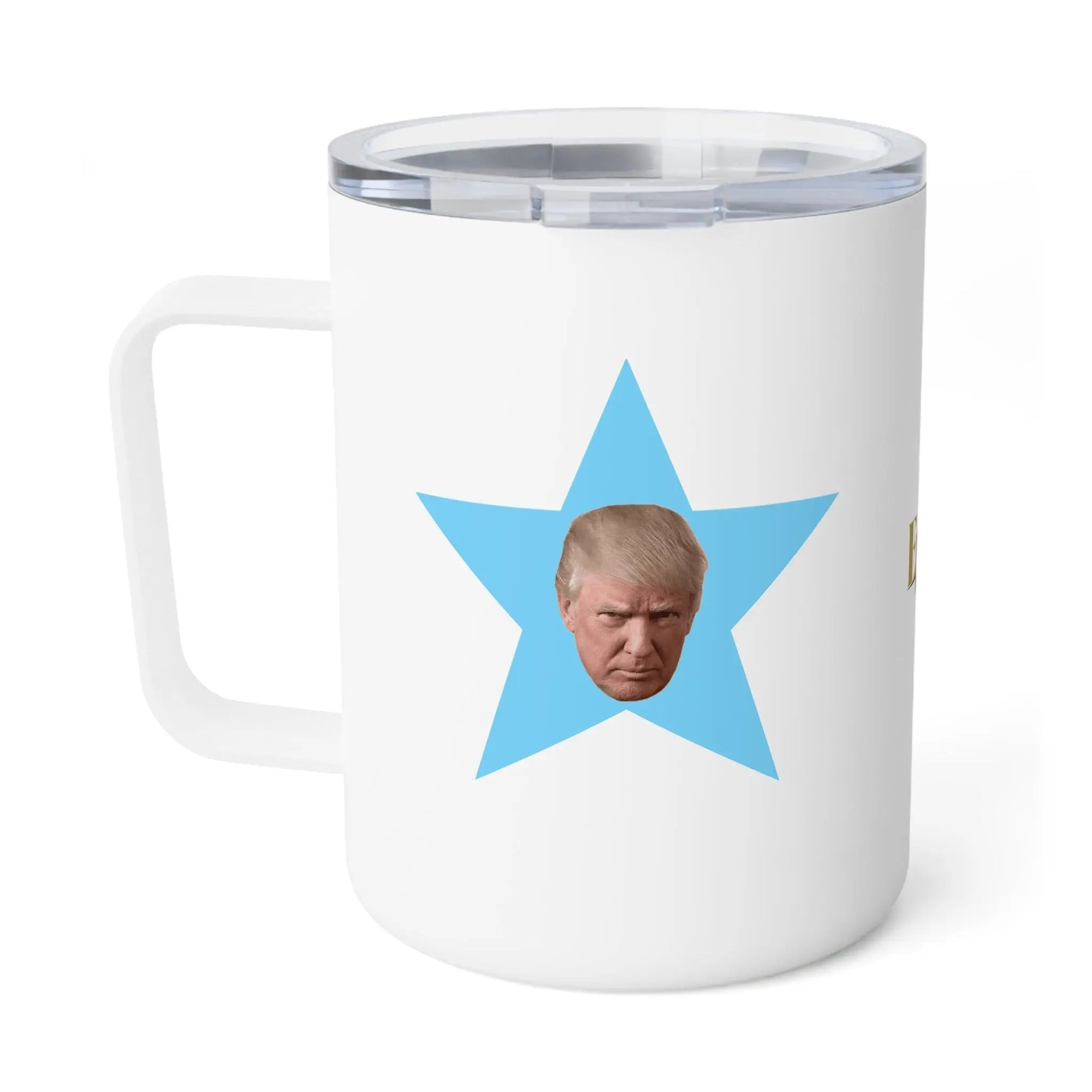 Trump Star Insulated Coffee Mug - 10oz - Drinkware, Coffee Mugs - EpiAl's Shop