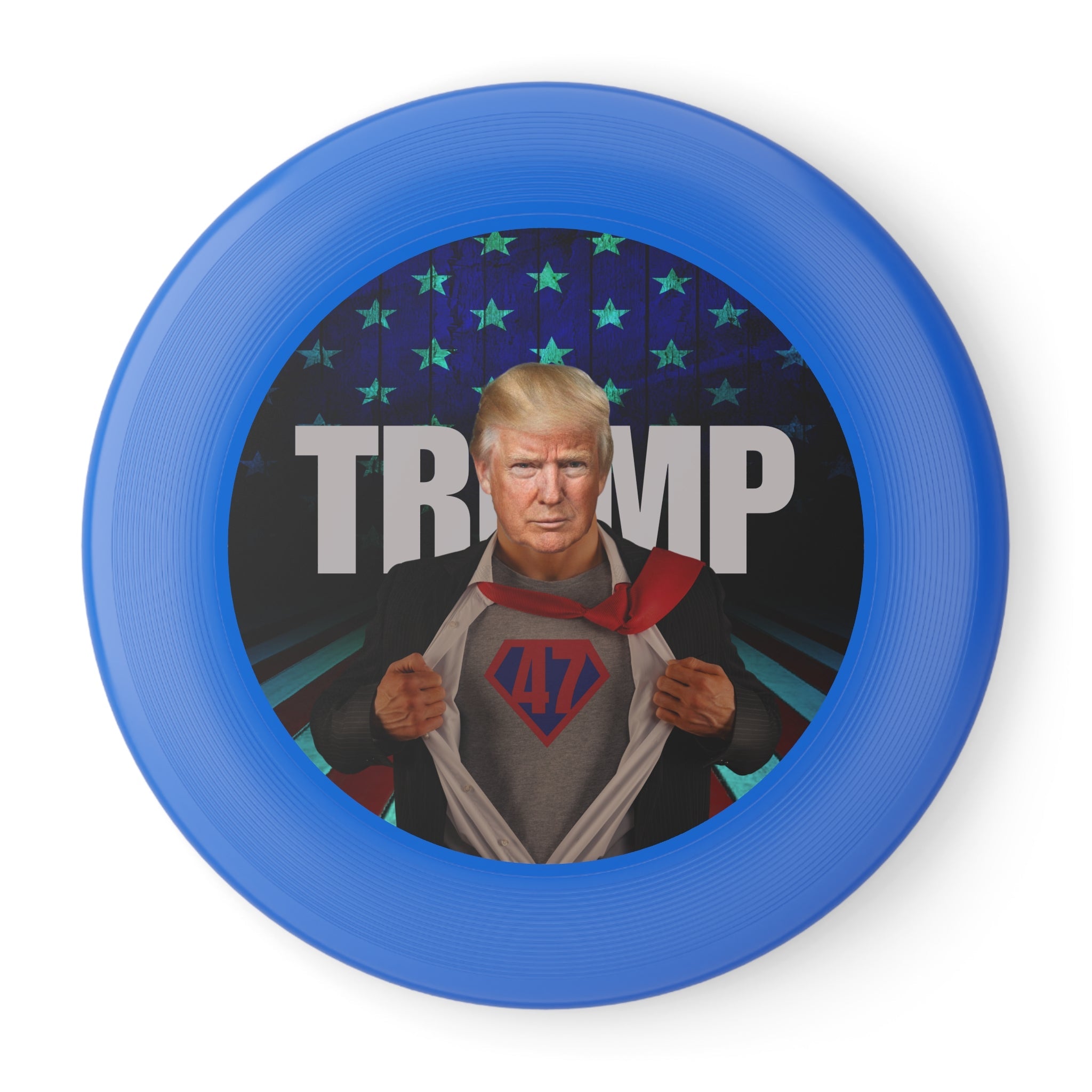 Trump Superhero Frisbee – Fun Outdoor Toy for Fans & Events - Toys & Games, Flying Disc - EpiAl's Shop