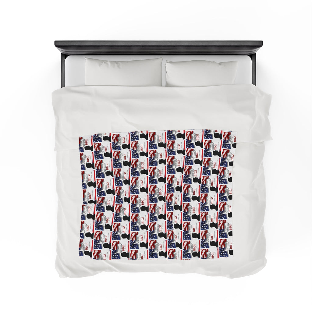 Trump: Think Big Velveteen Plush Blanket - Decor, Blankets & Comforters - EpiAl's Shop