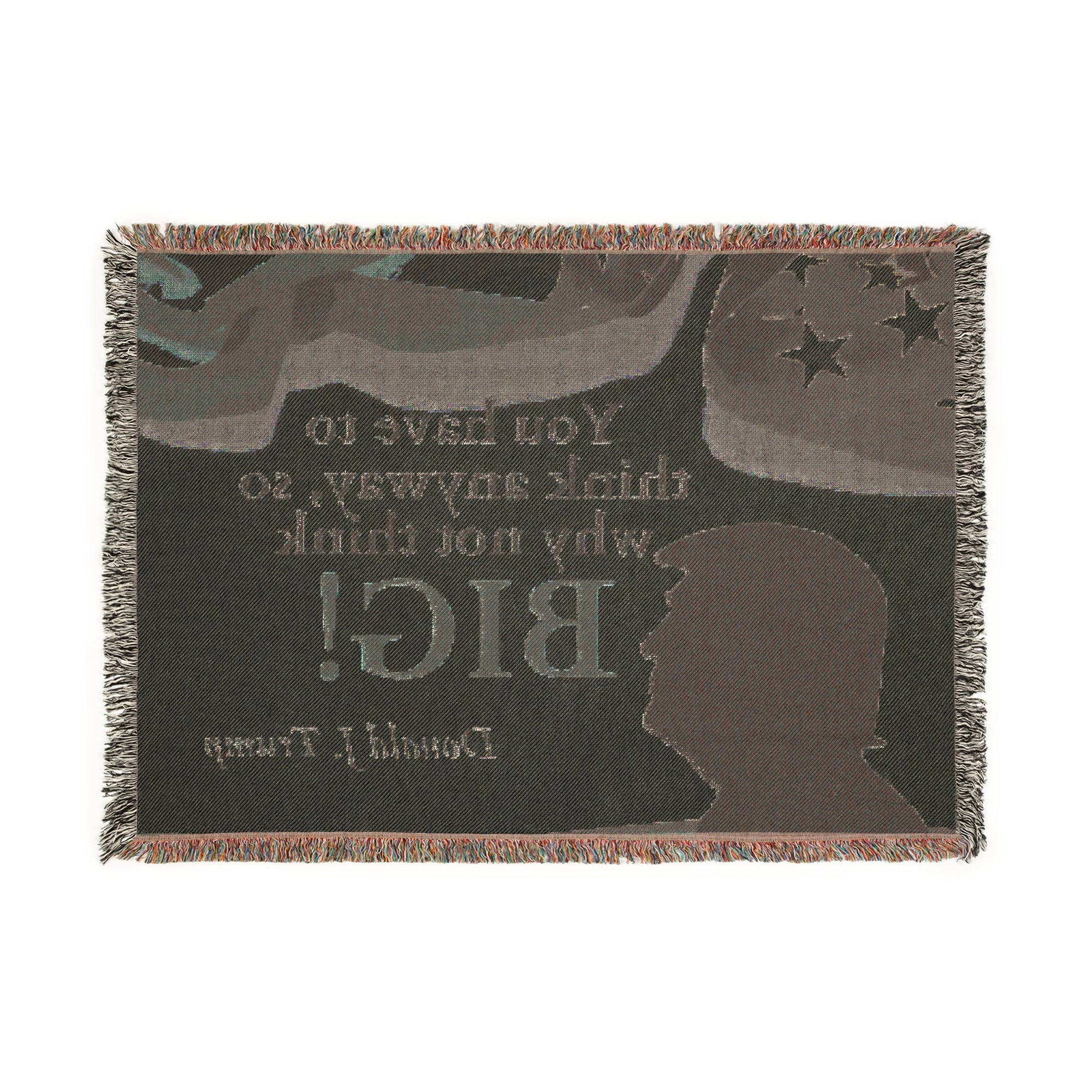 Trump: Think Big Woven Blanket - Decor, Blankets & Comforters - EpiAl's Shop