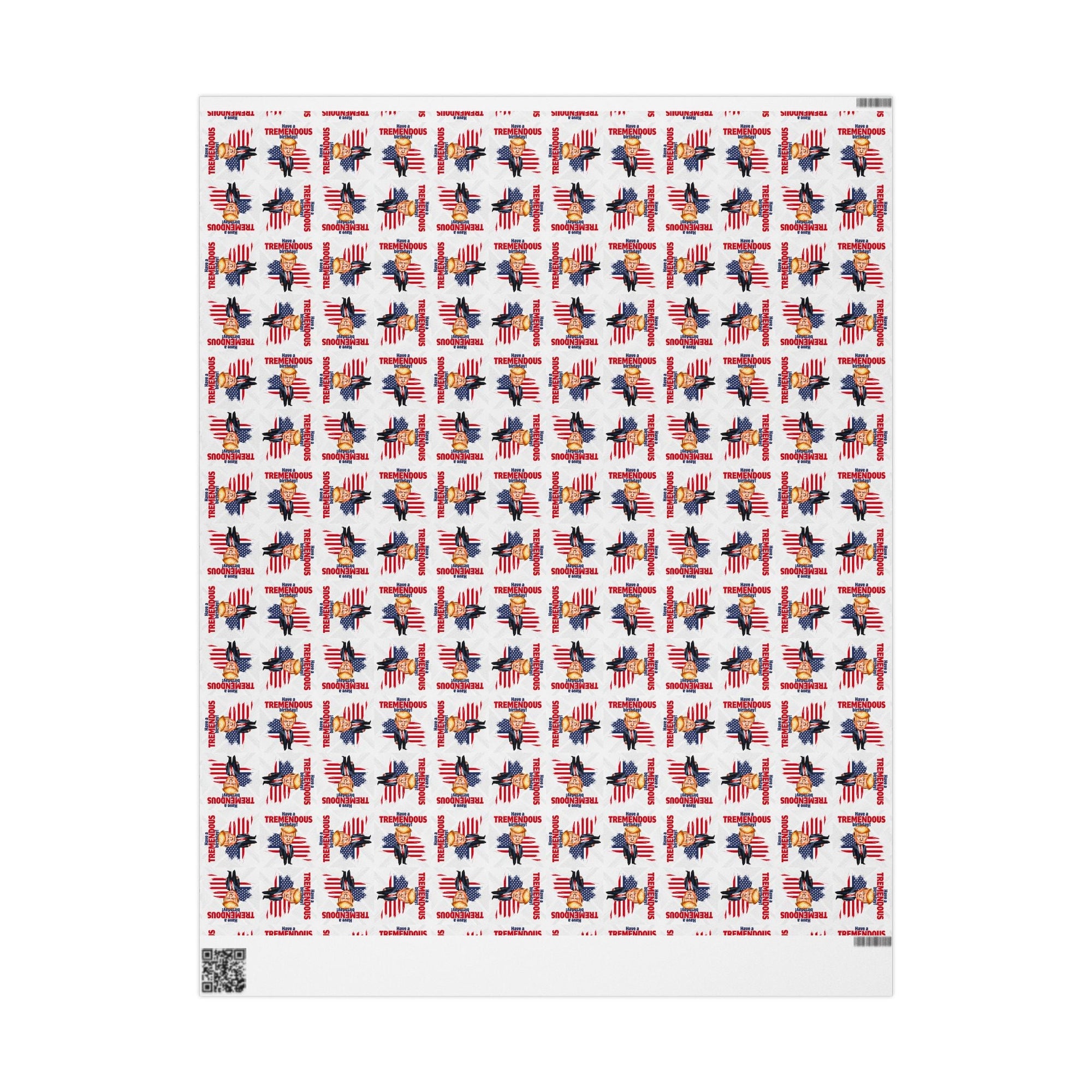 Trump Tremendous Birthday Gift Wrapping Paper - Paper Products, Gift Wrapping Paper - EpiAl's Shop