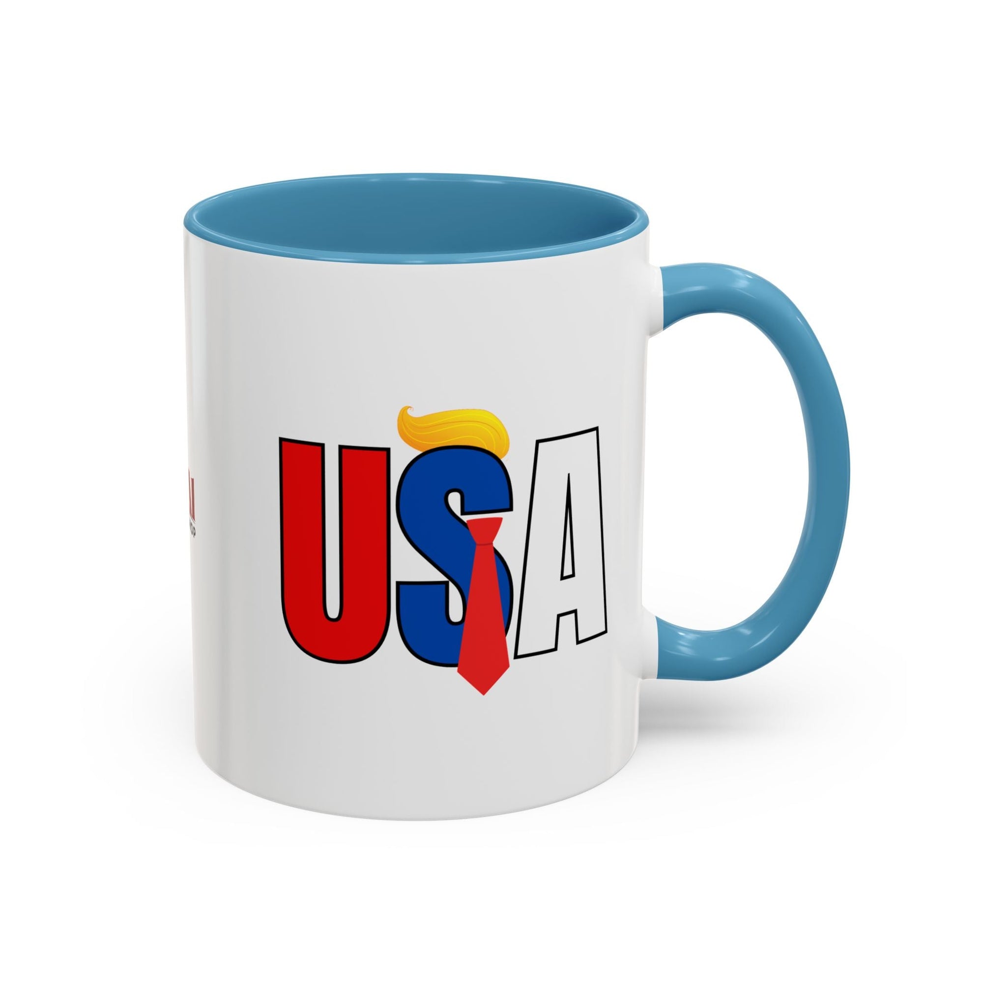 Trump USA Accent Coffee Mug - Drinkware, Coffee Mugs - EpiAl's Shop