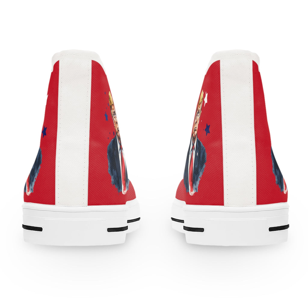 Trump USA High Top Sneakers for Women - Shoes & Sneakers - EpiAl's Shop