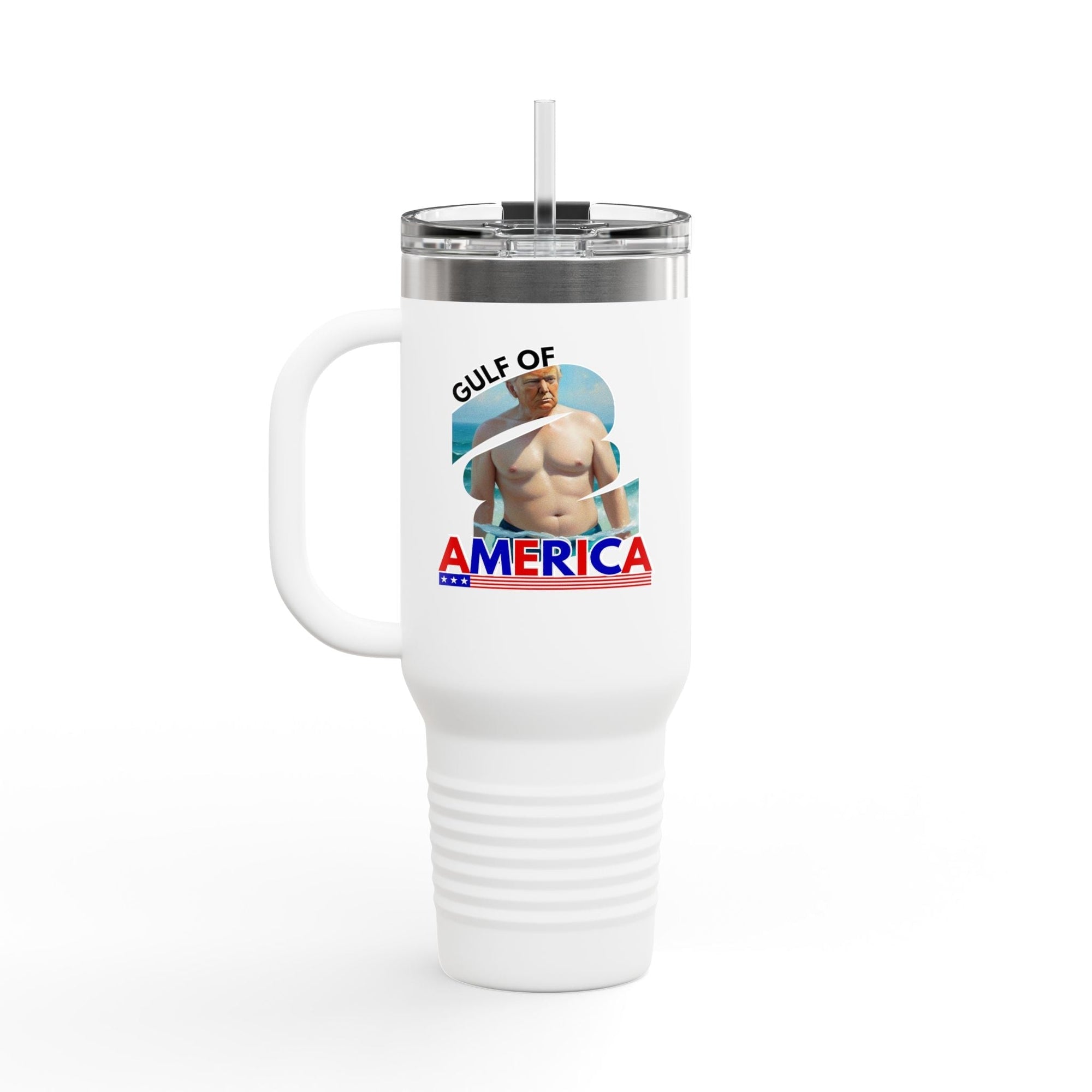 Trump's American Gulf Insulated Travel Mug - 40oz - Drinkware, Travel Mugs - EpiAl's Shop
