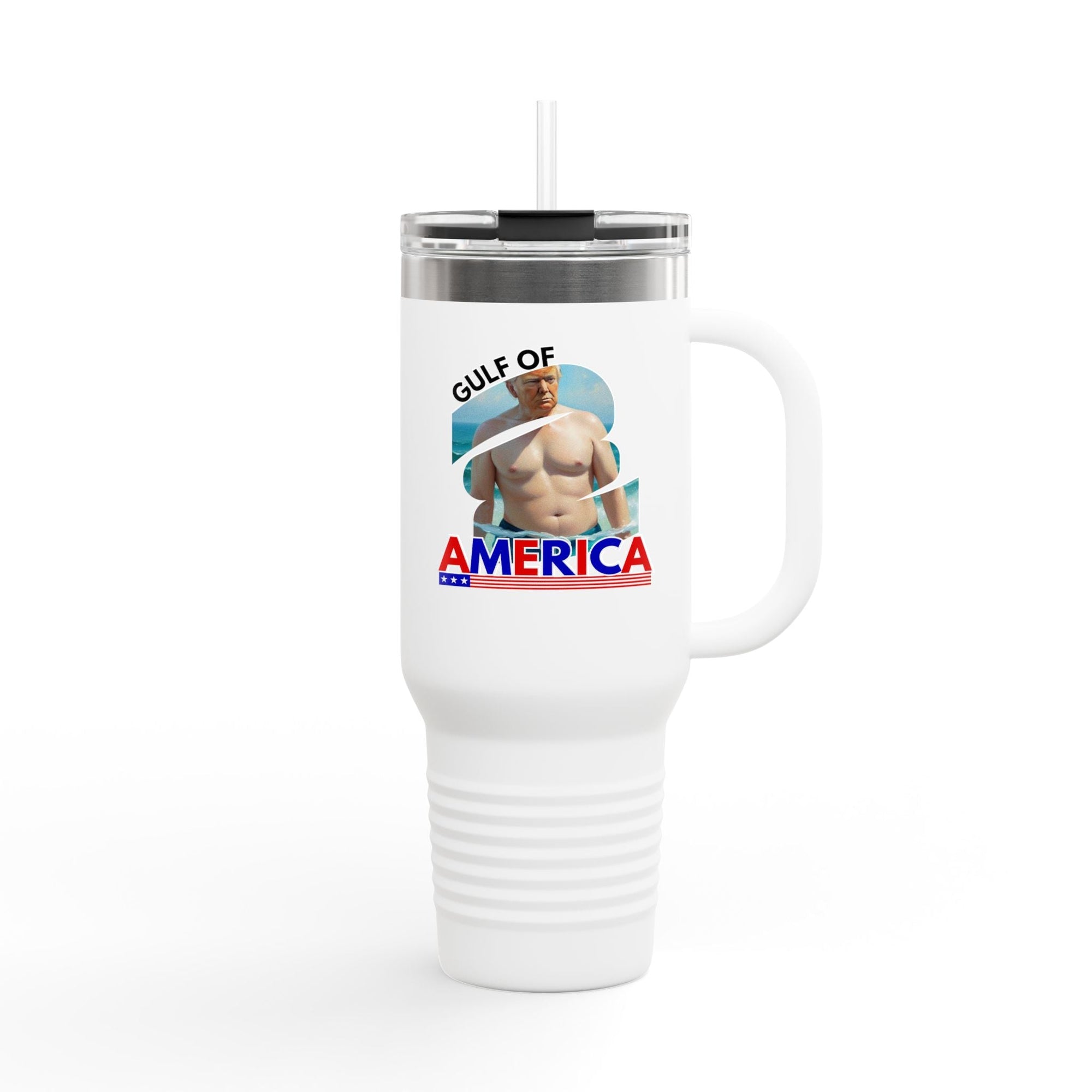Trump's American Gulf Insulated Travel Mug - 40oz - Drinkware, Travel Mugs - EpiAl's Shop