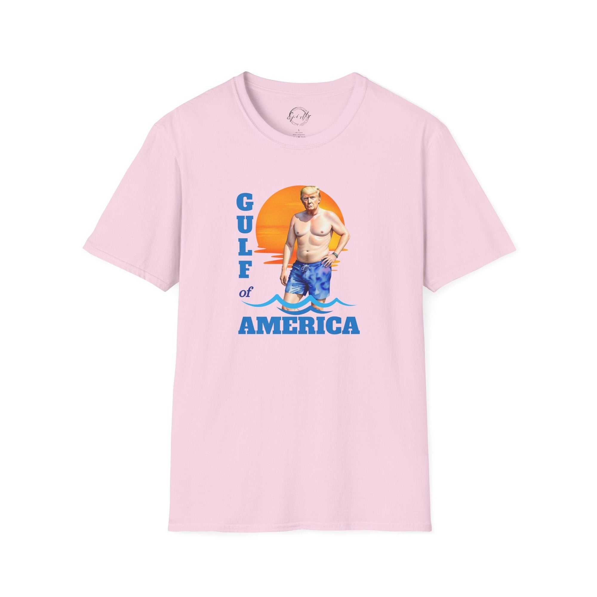 Trump's American Gulf Vintage T-Shirt - Unisex Softstyle Beachwear - Clothing, T-shirts - EpiAl's Shop