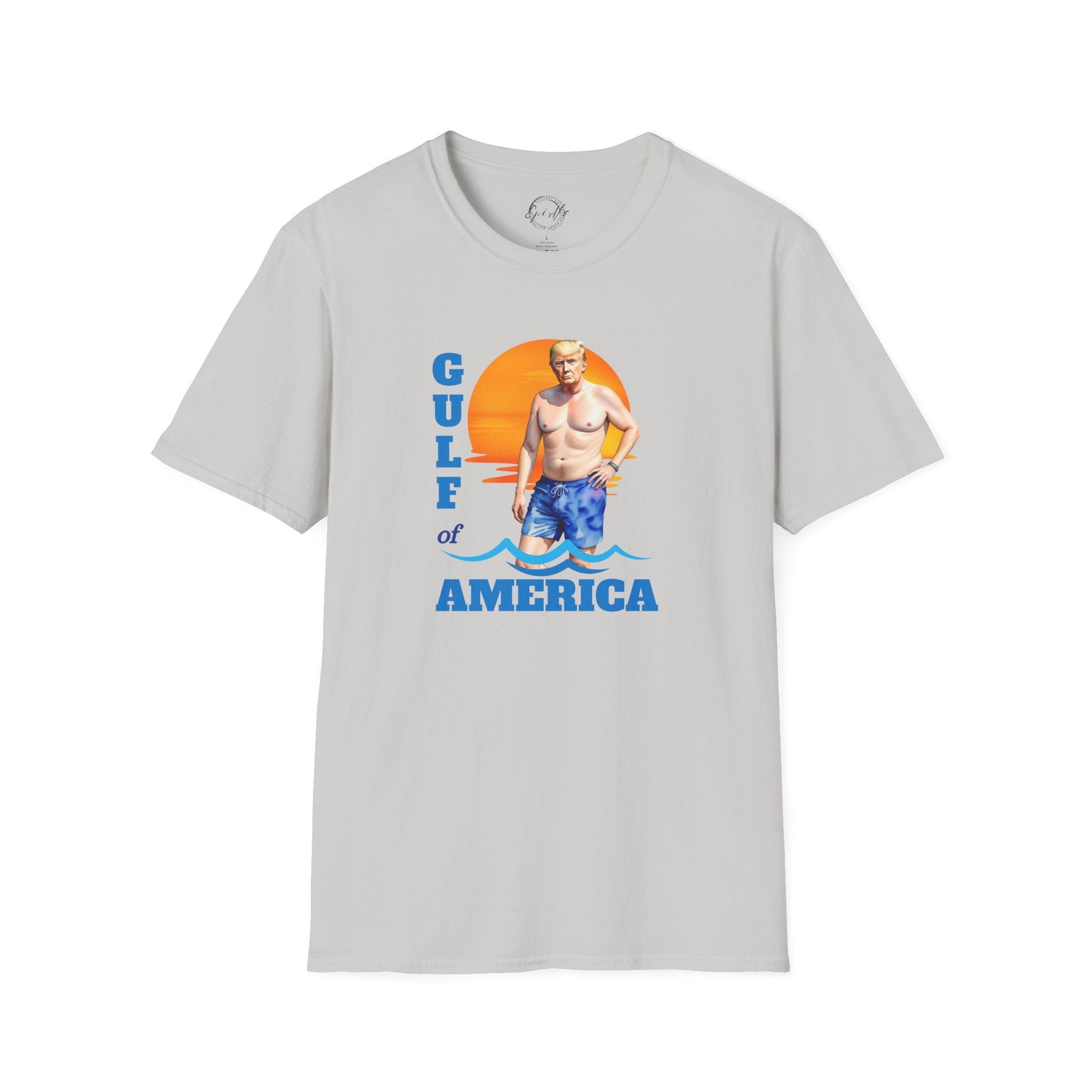 Trump's American Gulf Vintage T-Shirt - Unisex Softstyle Beachwear - Clothing, T-shirts - EpiAl's Shop