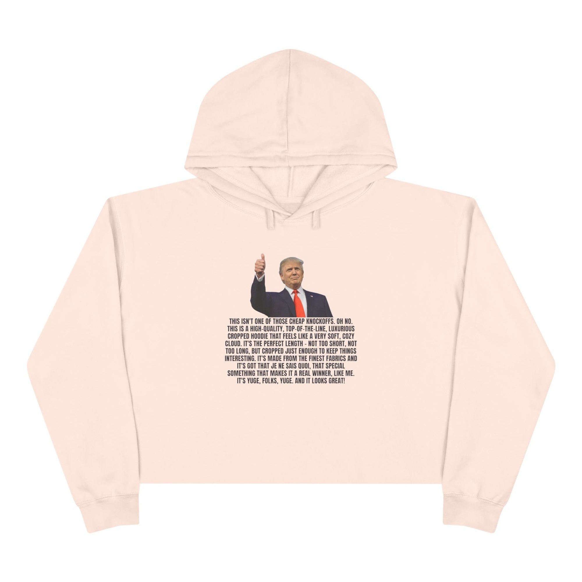 Trump's Best Crop Hoodie - Clothing, Hoodies - EpiAl's Shop