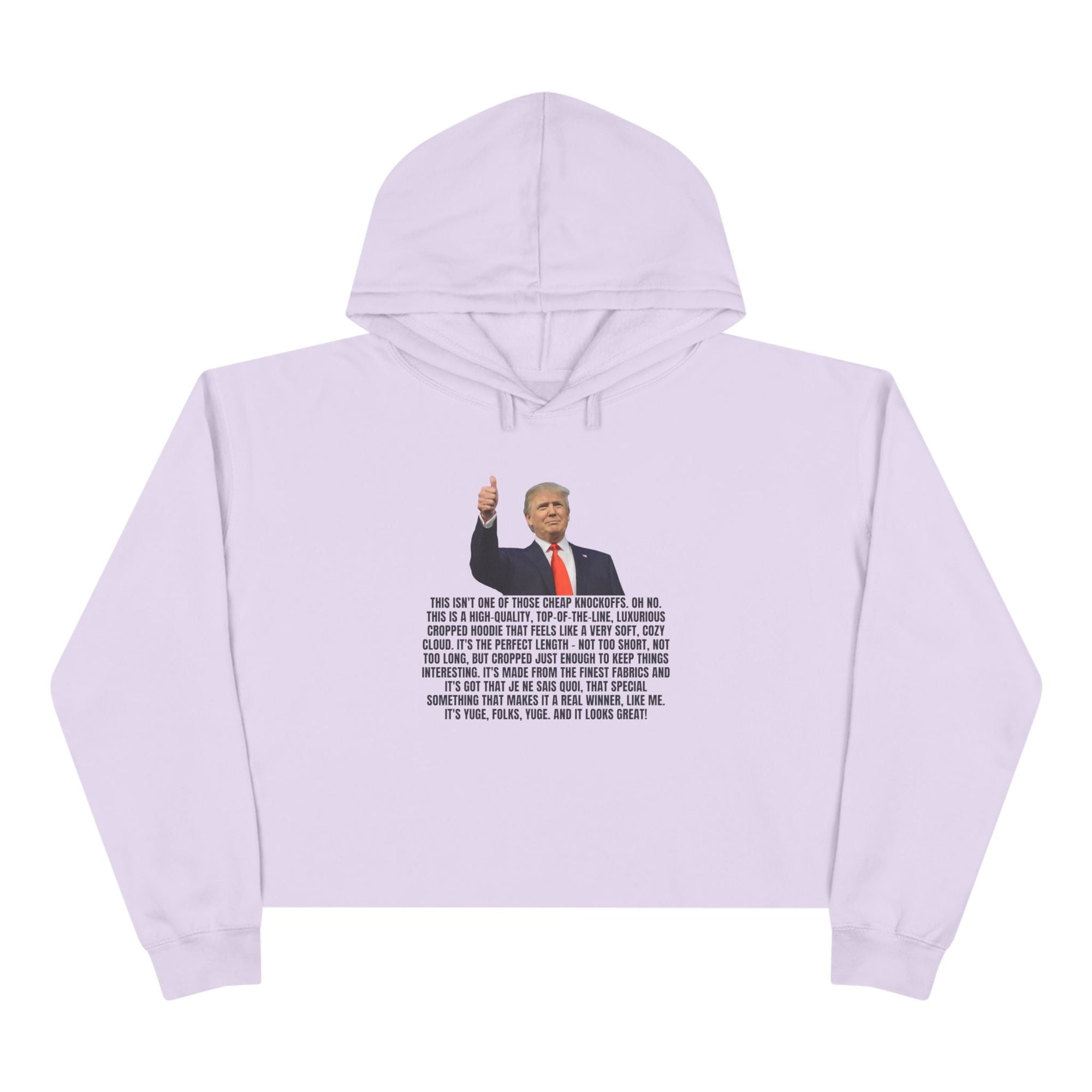 Trump's Best Crop Hoodie - Clothing, Hoodies - EpiAl's Shop