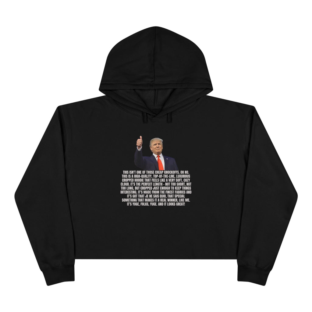 Trump's Best Crop Hoodie - Clothing, Hoodies - EpiAl's Shop