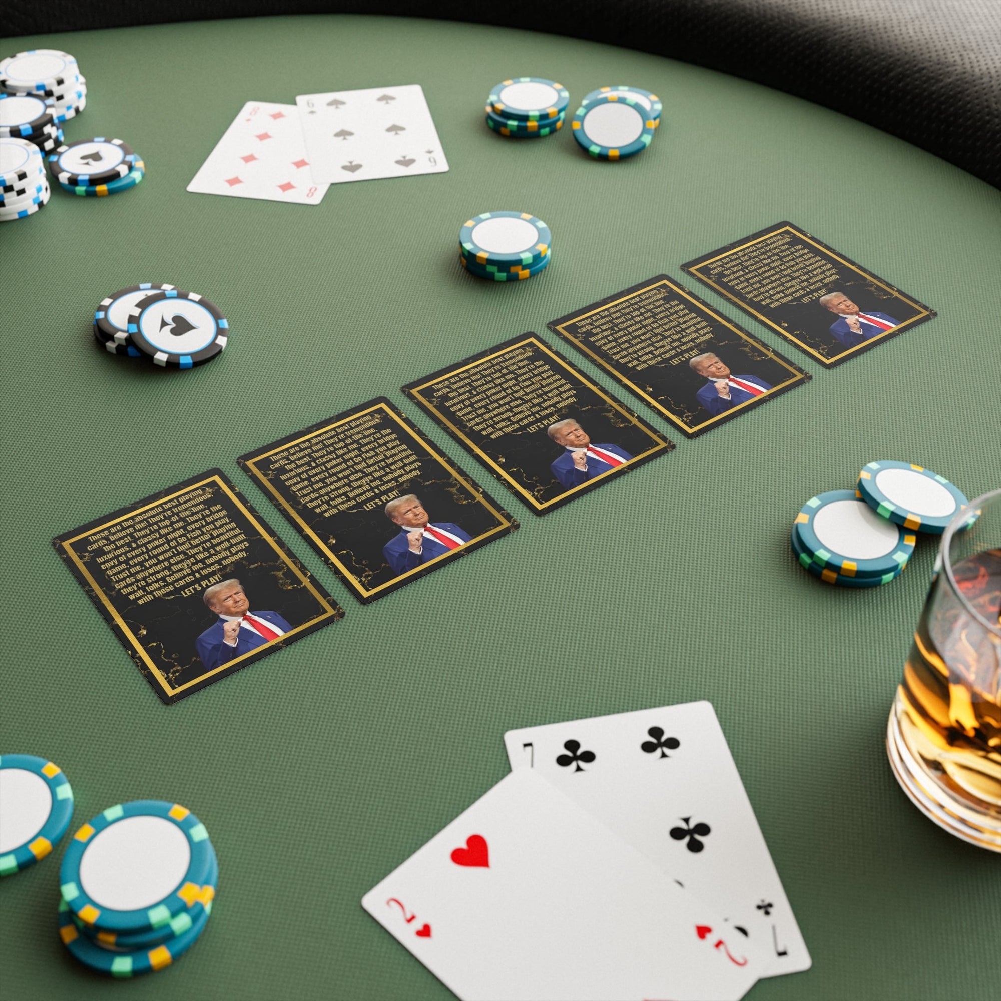Trump's Best Poker Cards - Toys & Games, Playing Cards - EpiAl's Shop