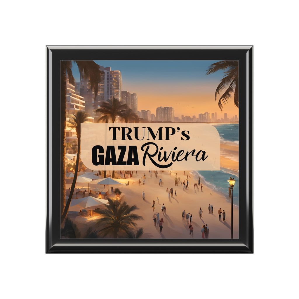 Trump’s Gaza Riviera Design Jewelry Box - Decor, Bedroom, Jewelry Boxes - EpiAl's Shop
