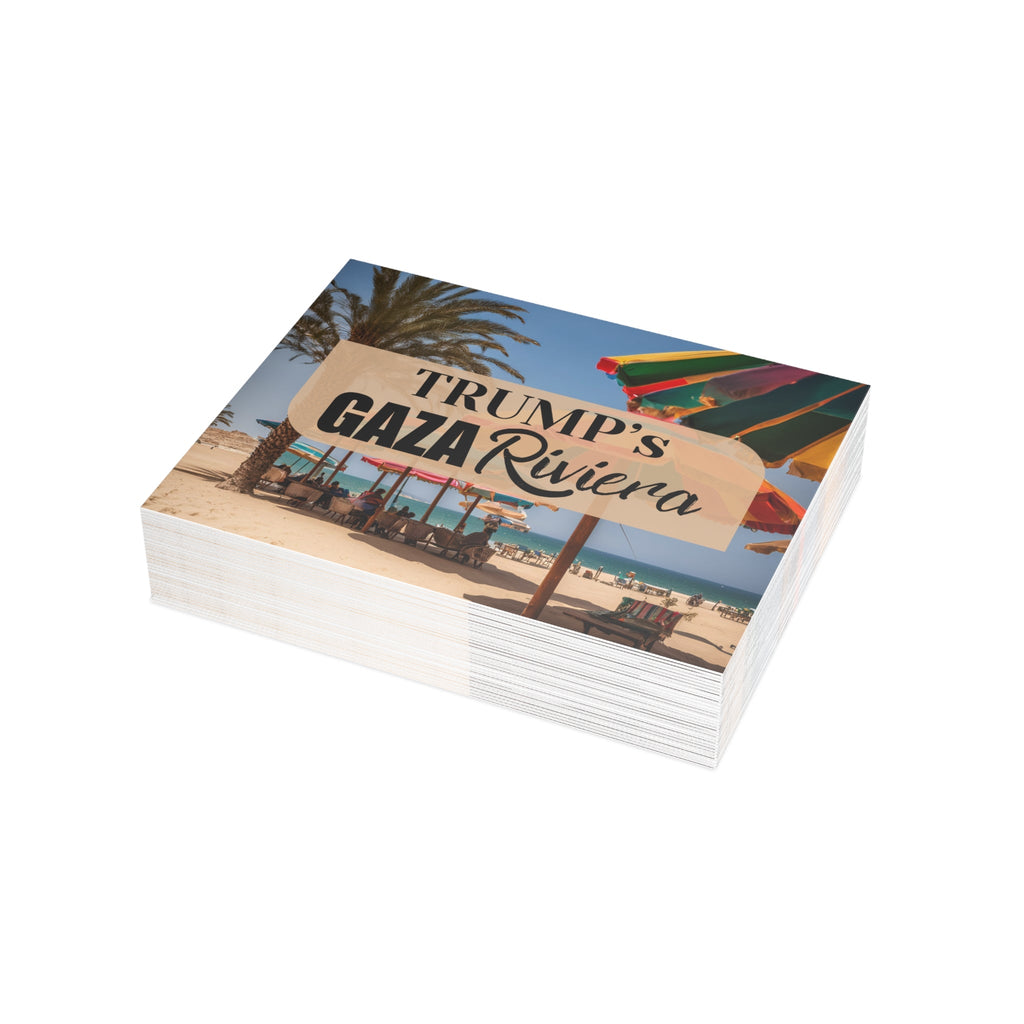 Trump’s Gaza Riviera Design Postcard Bundles with Envelopes - Paper Products, Greeting Cards - EpiAl's Shop
