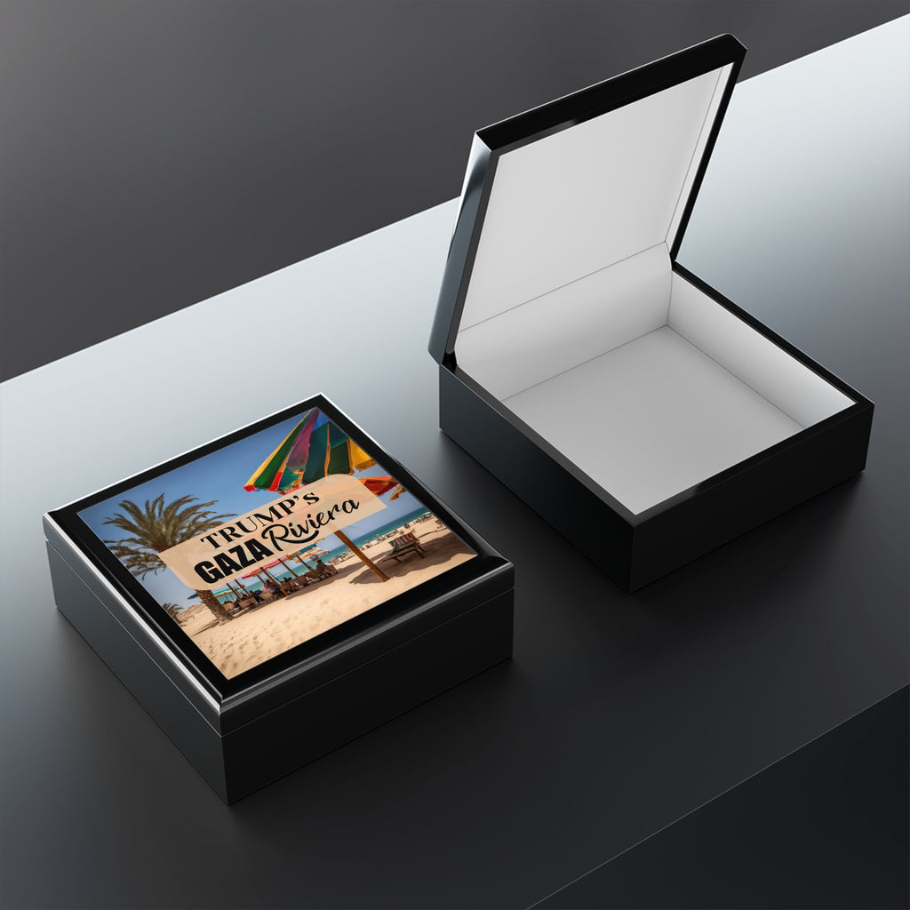 Trump’s Gaza Riviera Jewelry Box - Decor, Bedroom, Jewelry Boxes - EpiAl's Shop