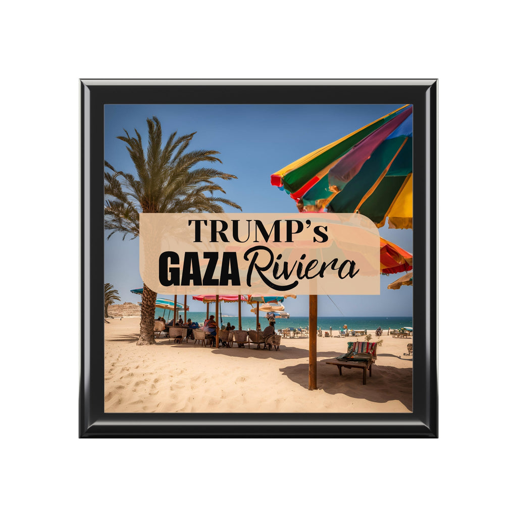 Trump’s Gaza Riviera Jewelry Box - Decor, Bedroom, Jewelry Boxes - EpiAl's Shop
