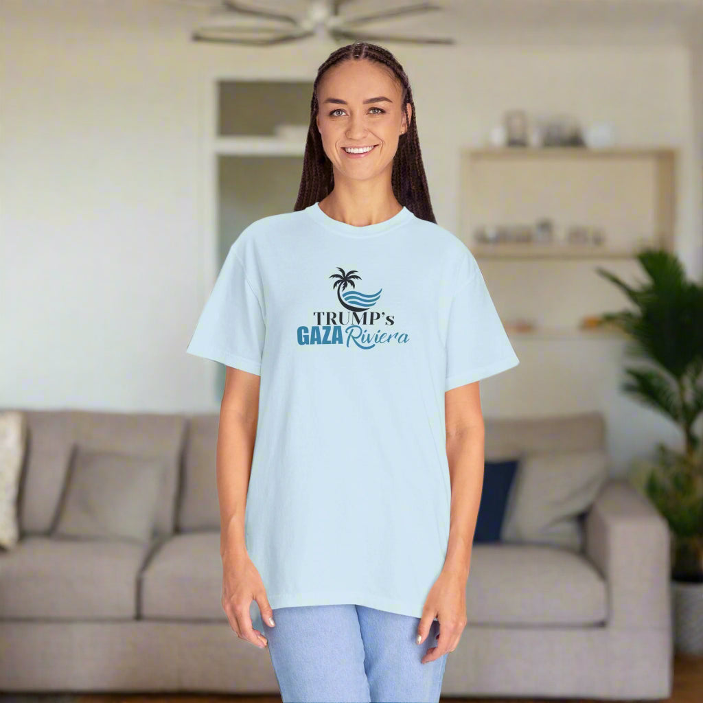 Trump's Gaza Riviera Unisex Graphic Tee - Clothing, T-shirts - EpiAl's Shop