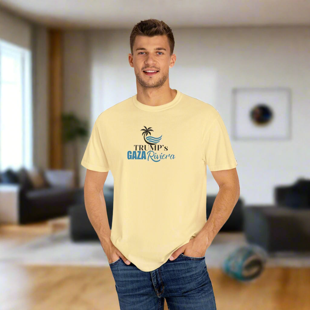Trump's Gaza Riviera Unisex Graphic Tee - Clothing, T-shirts - EpiAl's Shop