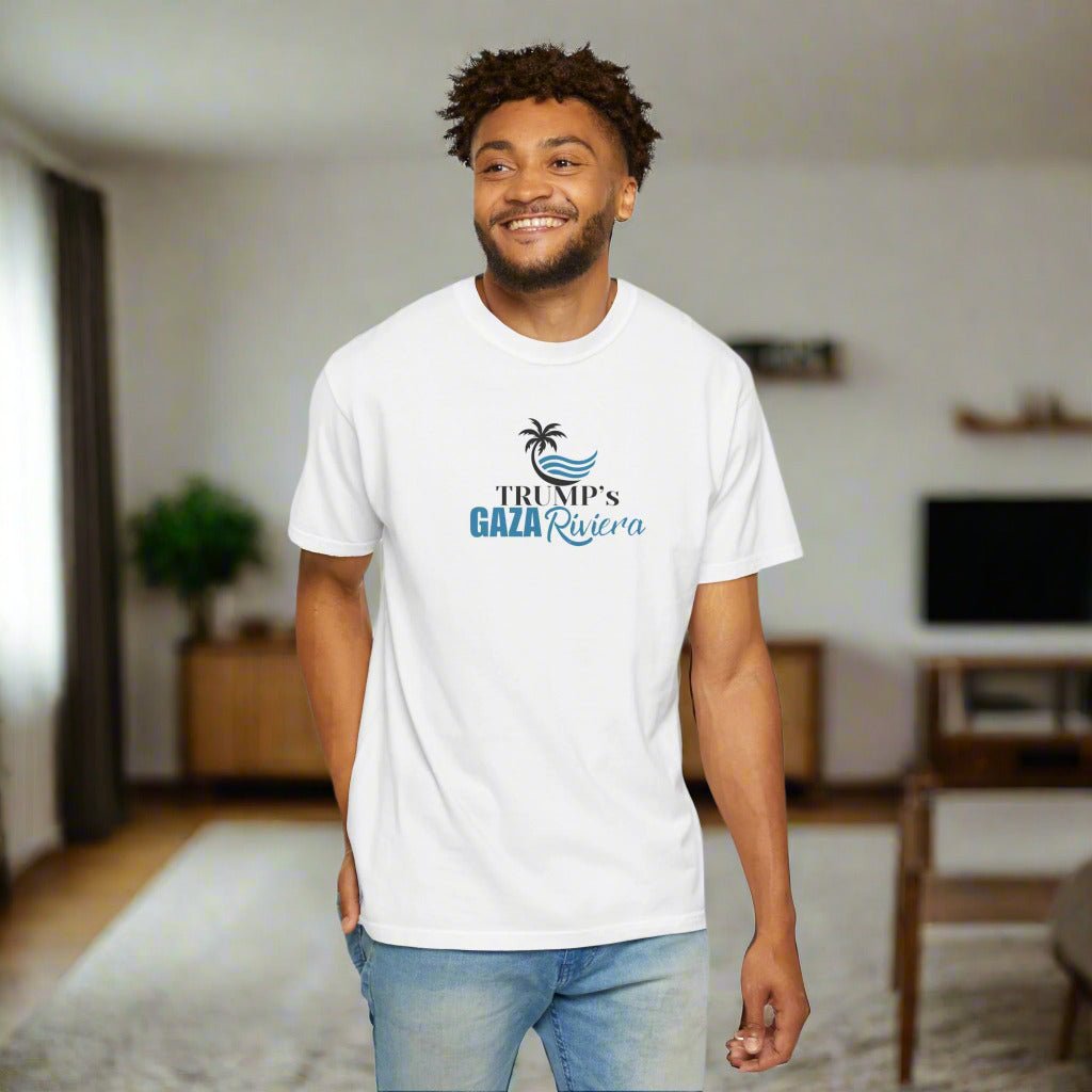 Trump's Gaza Riviera Unisex Graphic Tee - Clothing, T-shirts - EpiAl's Shop