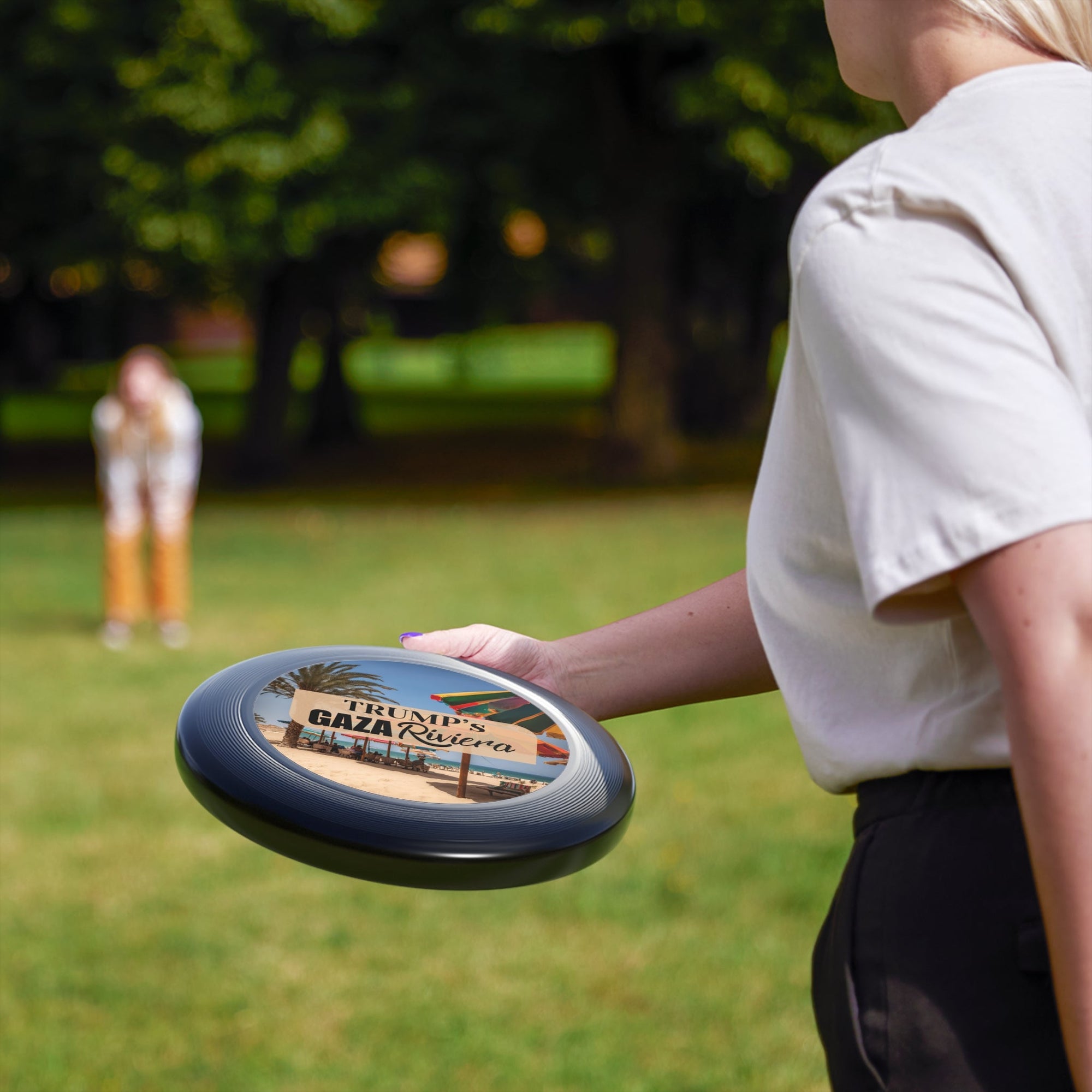 Trump's Gaza Riviera Wham - O Frisbee - Toys & Games, Flying Disc - EpiAl's Shop