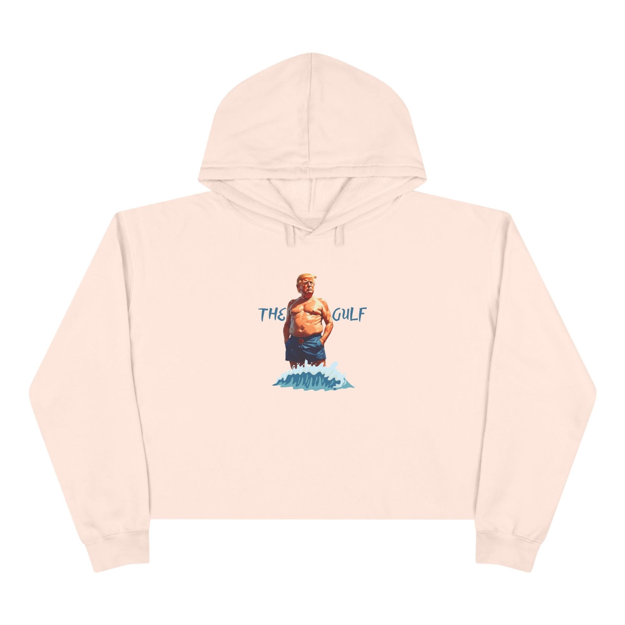 Trump's Gulf Crop Hoodie - Gift for Ocean Lovers - Clothing, Hoodies - EpiAl's Shop