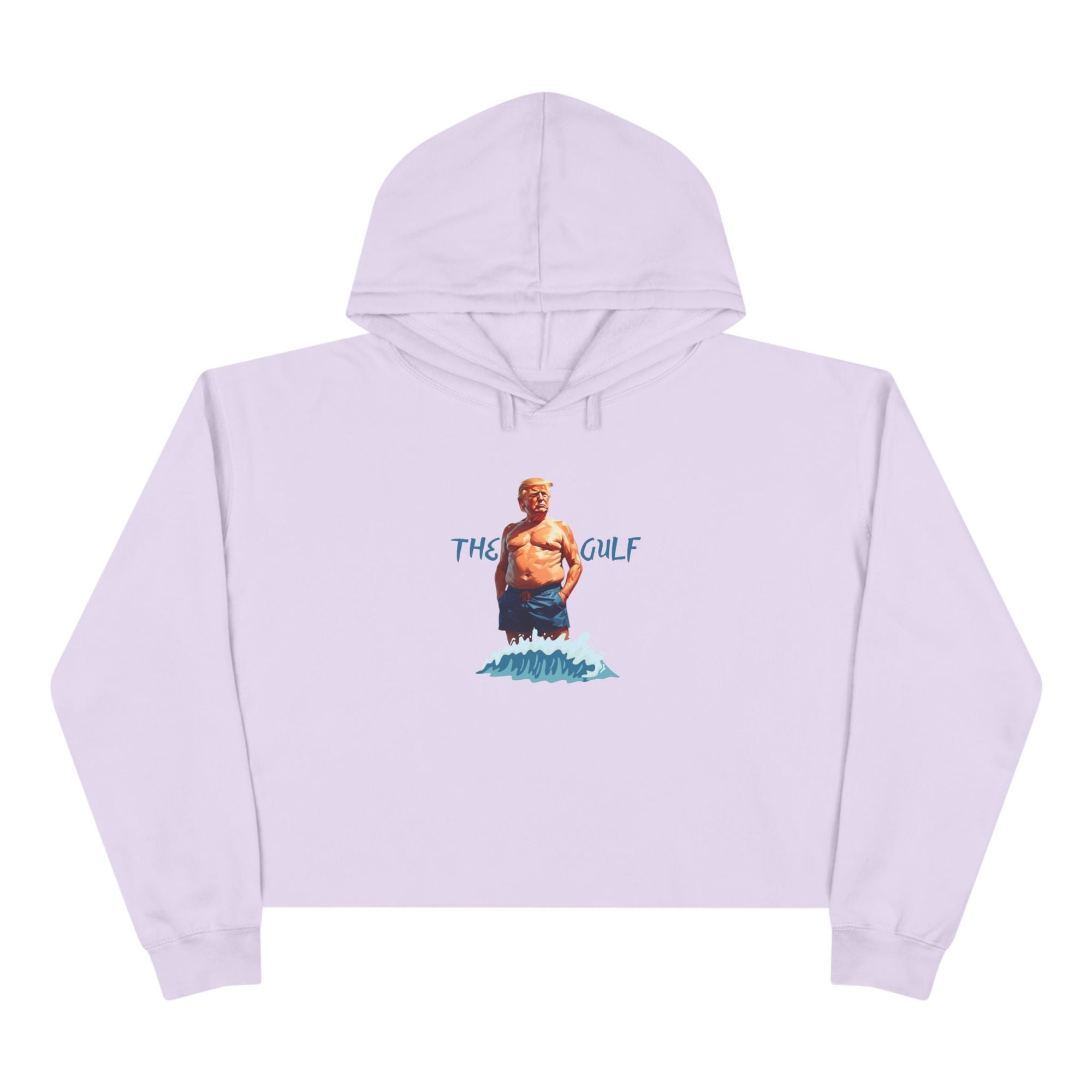 Trump's Gulf Crop Hoodie - Gift for Ocean Lovers - Clothing, Hoodies - EpiAl's Shop