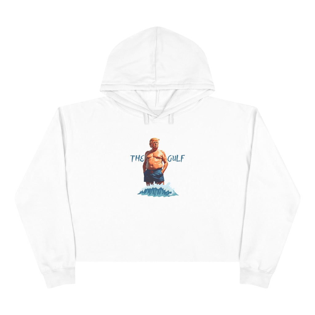 Trump's Gulf Crop Hoodie - Gift for Ocean Lovers - Clothing, Hoodies - EpiAl's Shop