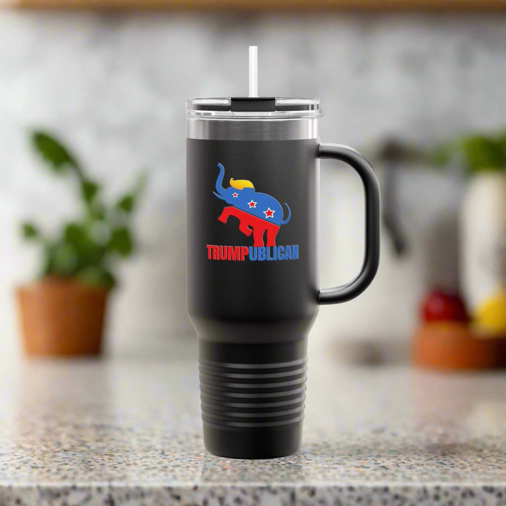 Trumpublican Patriotic Insulated Travel Mug - 40oz - Drinkware, Travel Mugs - EpiAl's Shop