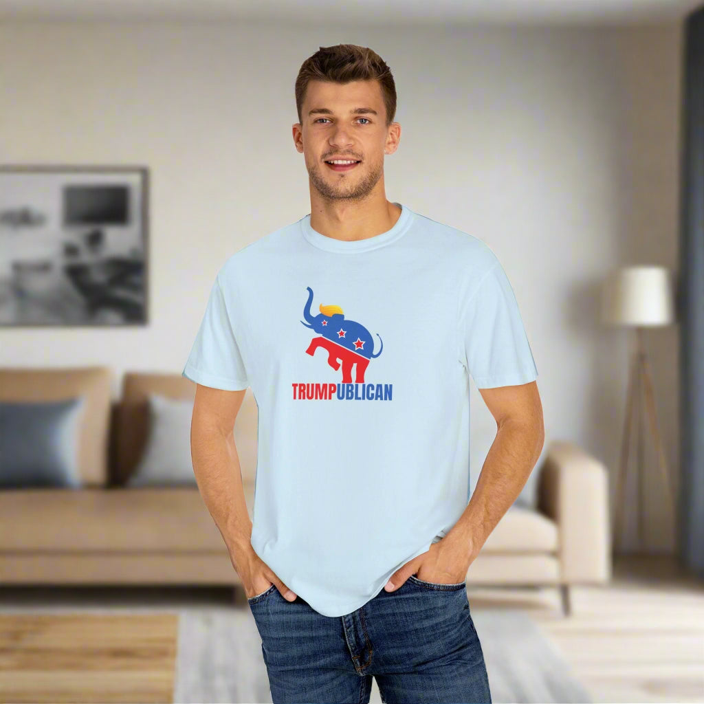 Trumpublican Unisex Garment - Dyed T-Shirt - Clothing, T-shirts - EpiAl's Shop