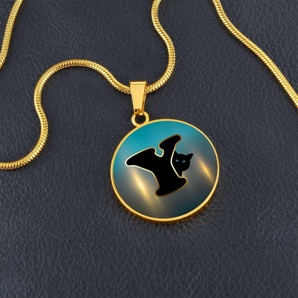 Turquoise Gold Y Necklace - Jewelry - Epileptic Al’s Shop