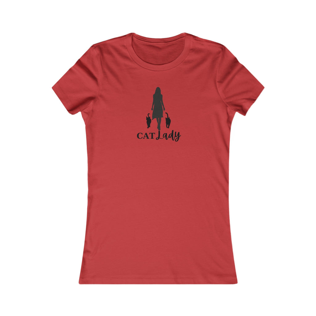 Two Cat Lady Women's Favorite Tee - T - Shirt - Epileptic Al’s Shop